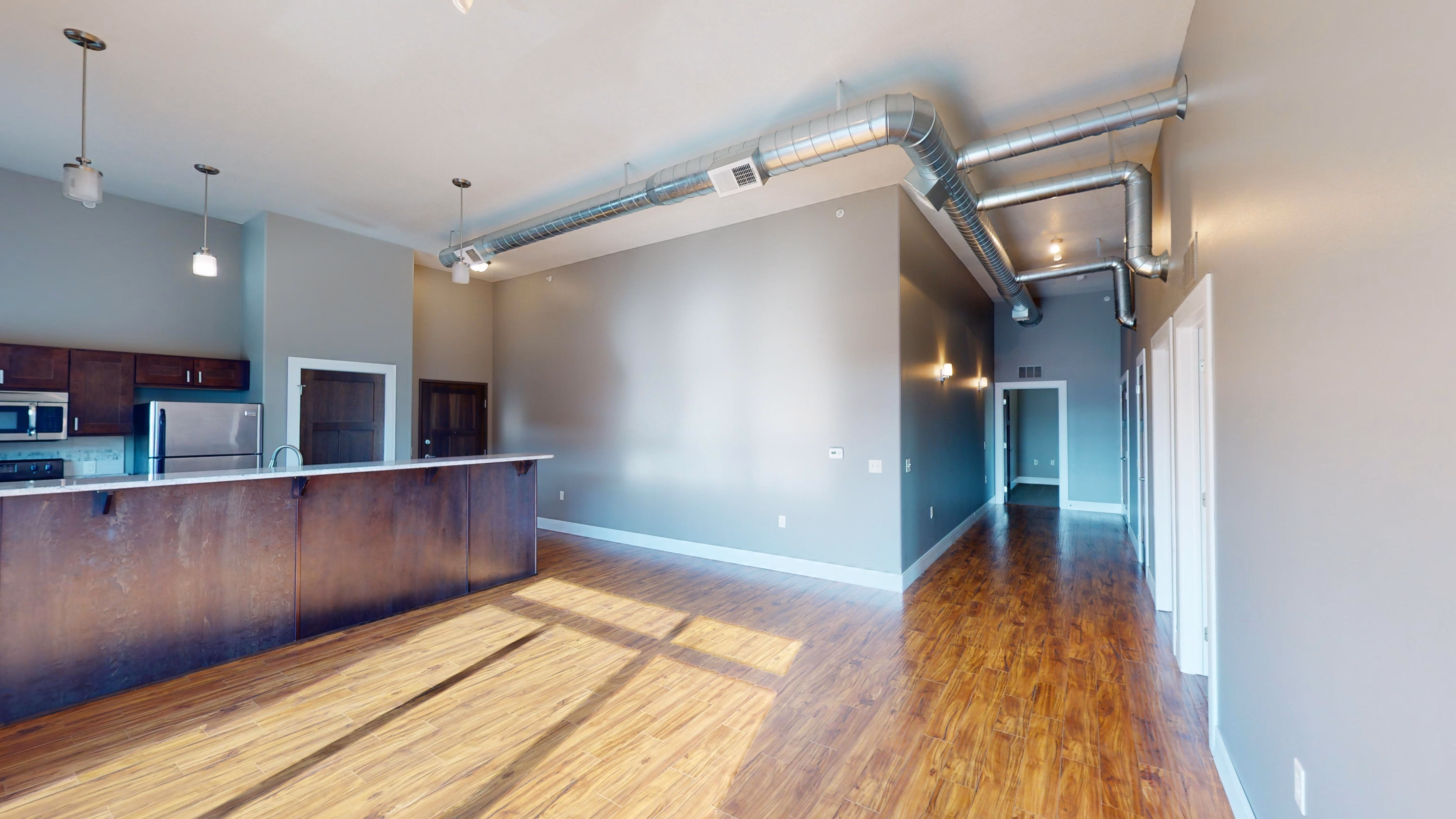 Apartment interior at Dakota Lofts in Sioux Falls, South Dakota
