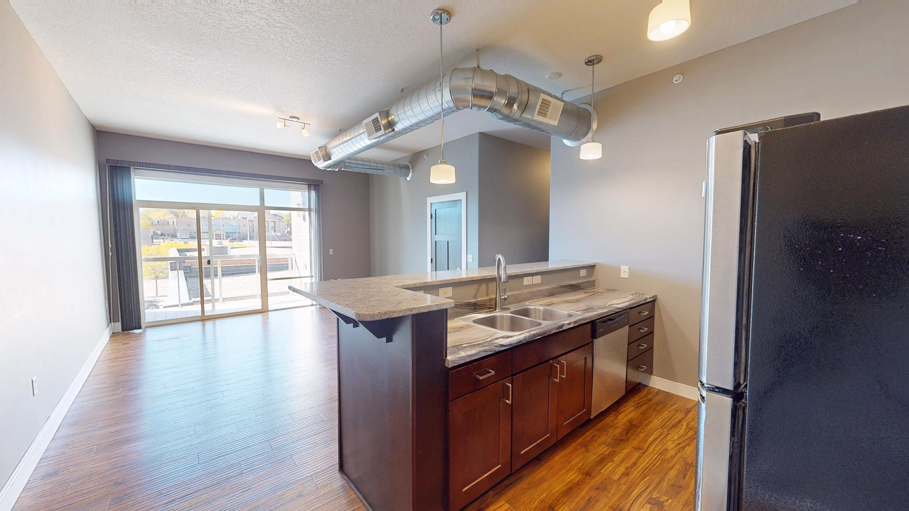 Apartment interior at Dakota Lofts in Sioux Falls, South Dakota