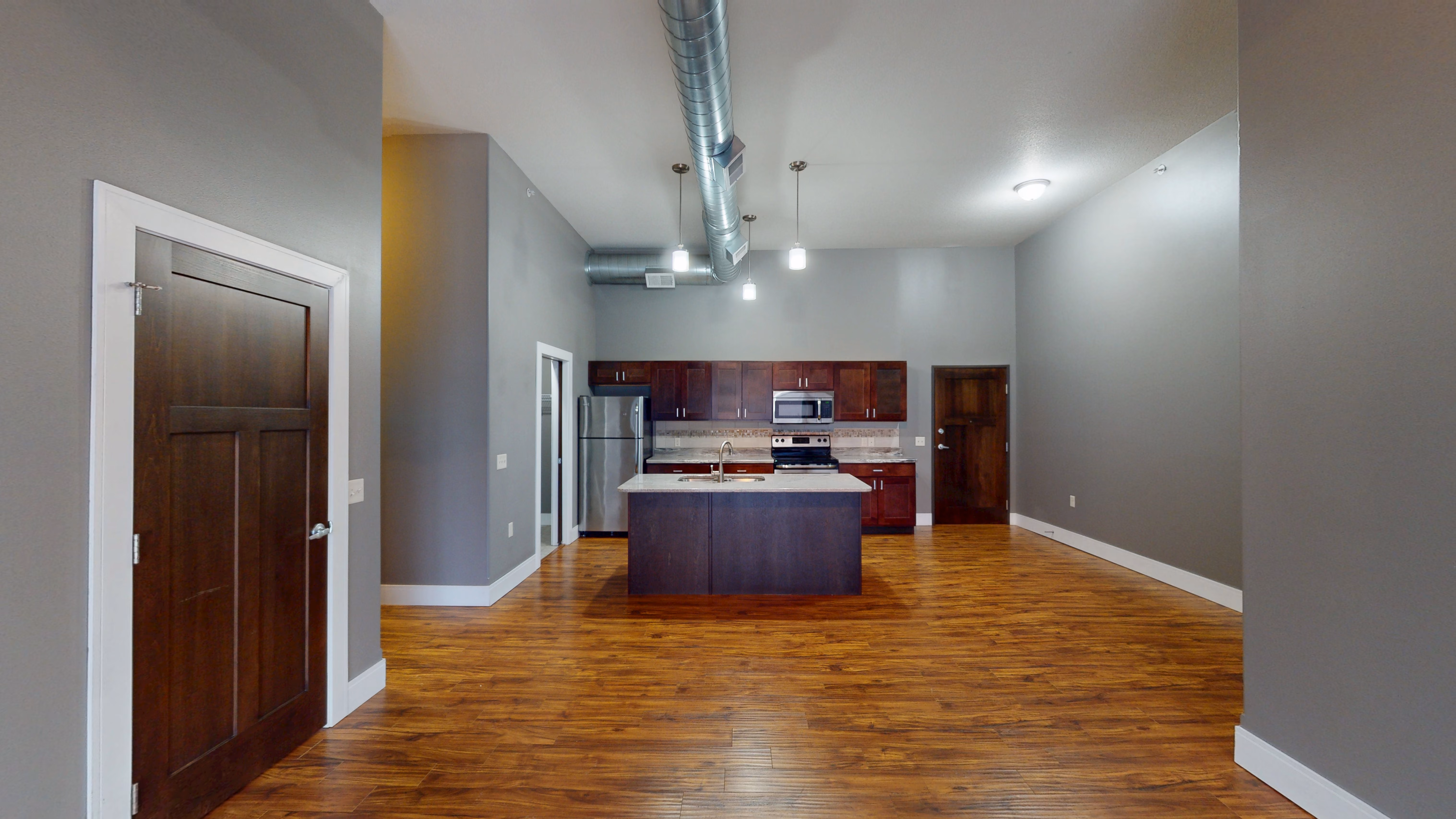 Apartment interior at Dakota Lofts in Sioux Falls, South Dakota