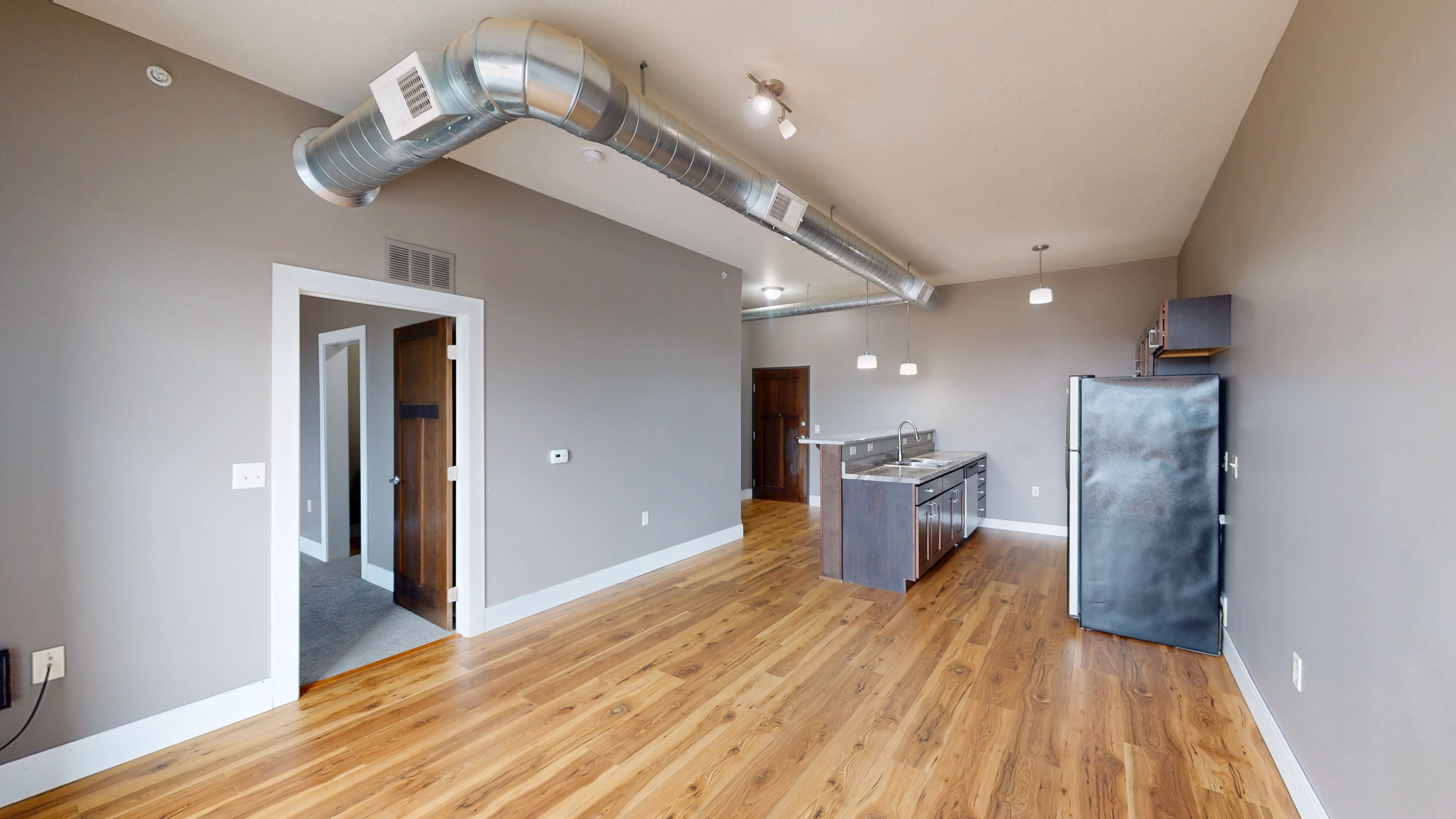 Apartment interior at Dakota Lofts in Sioux Falls, South Dakota