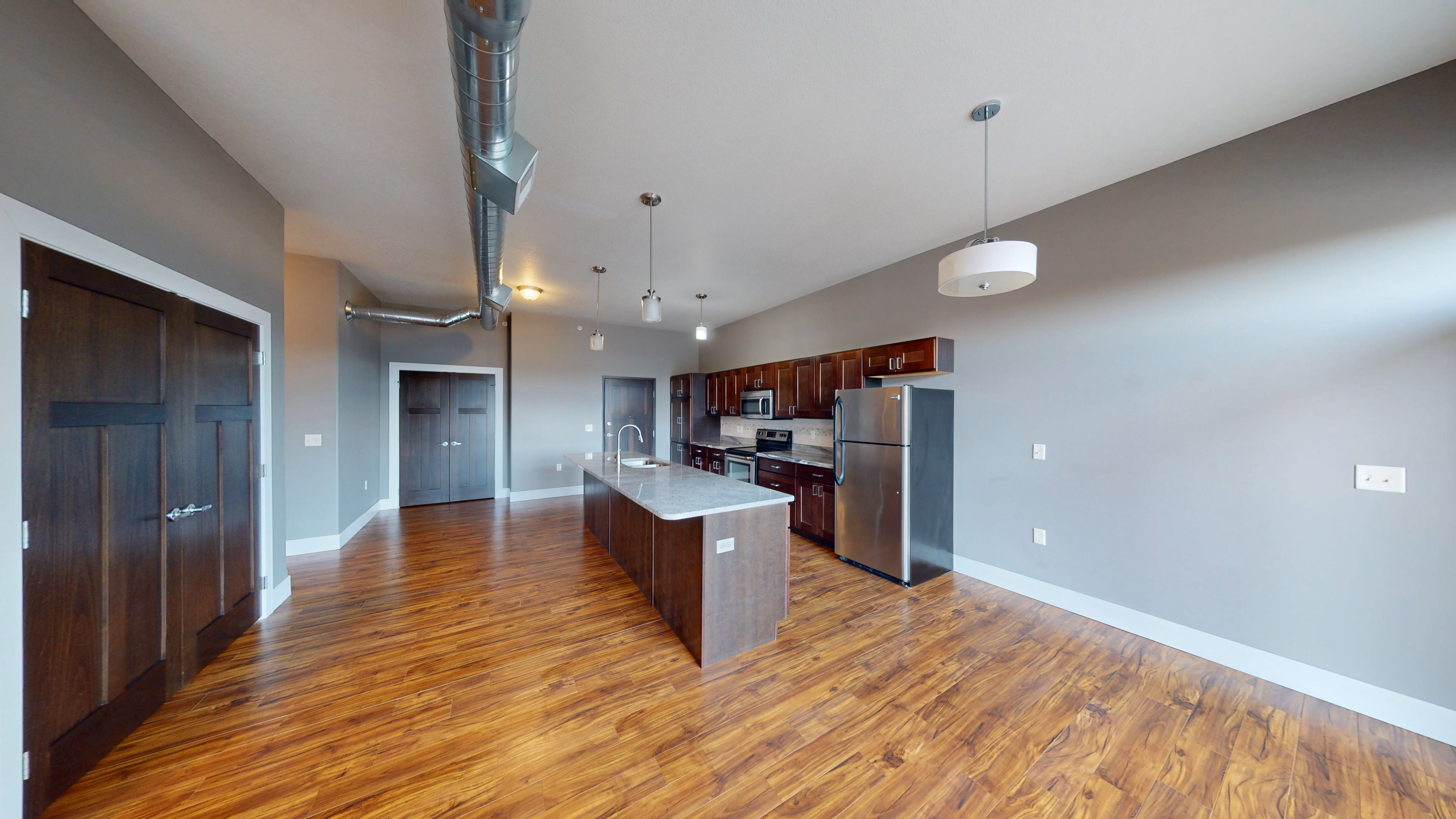 Apartment interior at Dakota Lofts in Sioux Falls, South Dakota