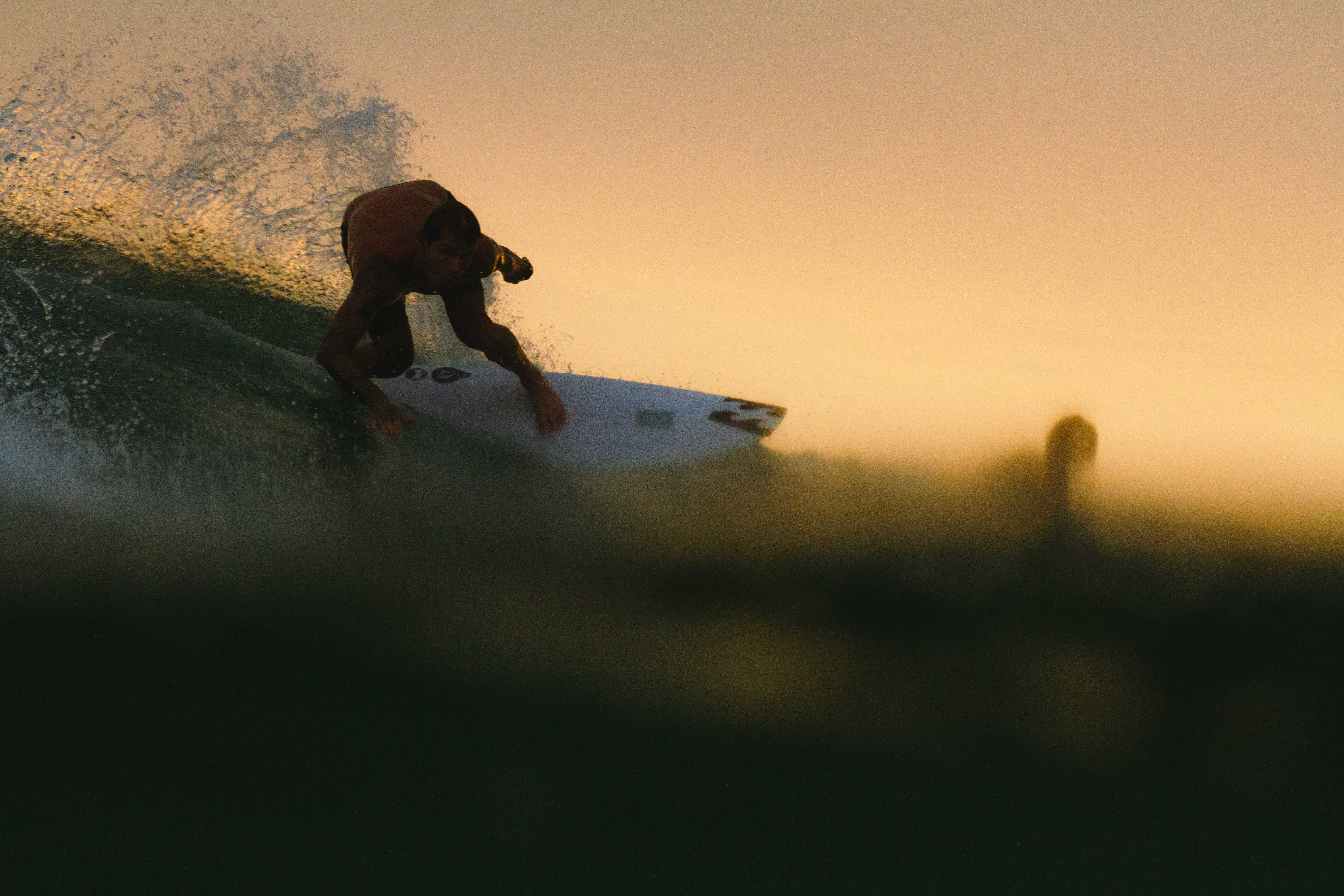 Max Ascher and Anthony Fillingim testing Lovemachine surfboards in Santa Teresa