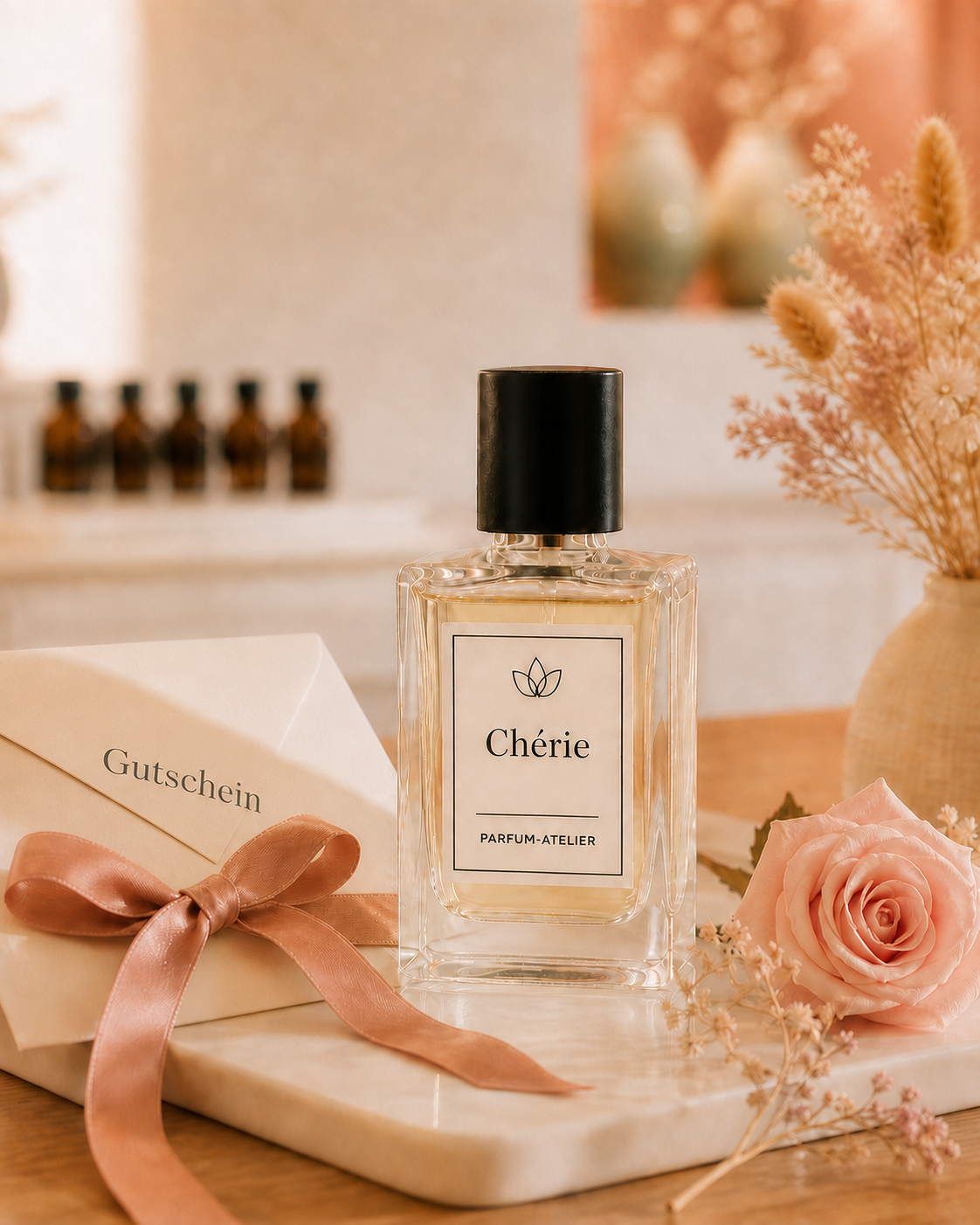 Parfum-Atelier Gutschein mit dem Duft Chérie