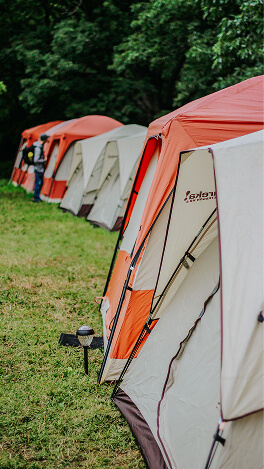 Campsite at Tranquil Winds Getaway