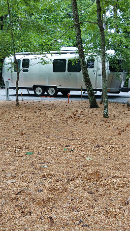 RV site at Tranquil Winds Getaway