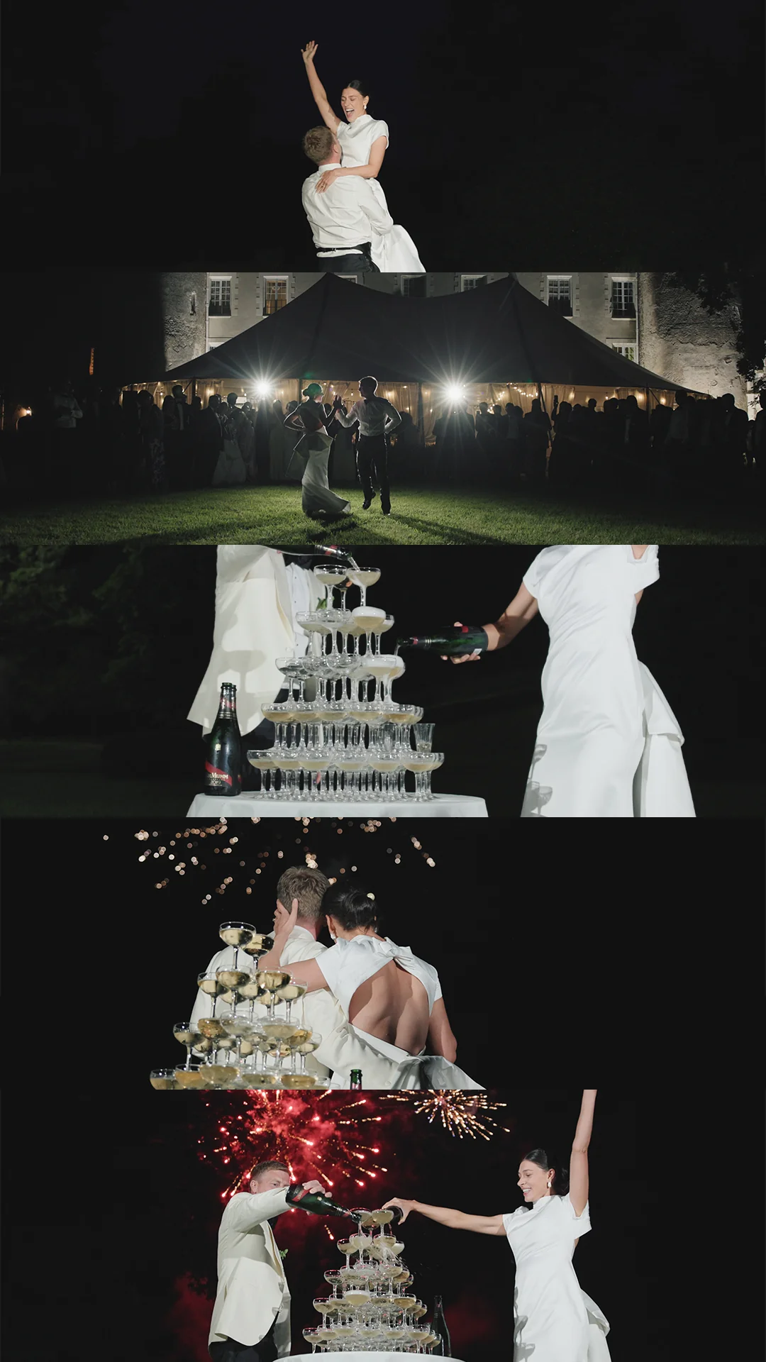 Charlotte and Ryan in France — Fireworks