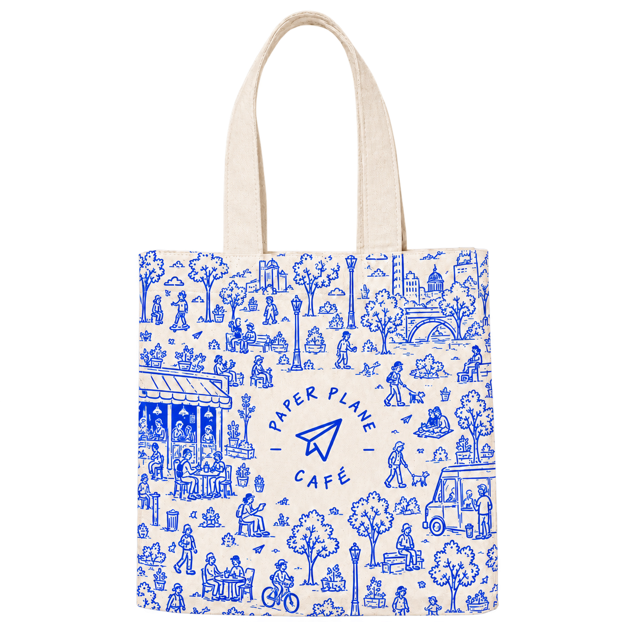 Paper Plane tote bag