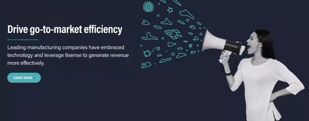 block that says drive go-to-market efficiency