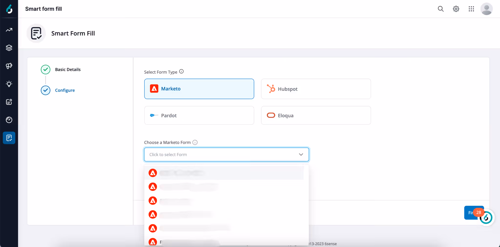 Salesforce selection criteria