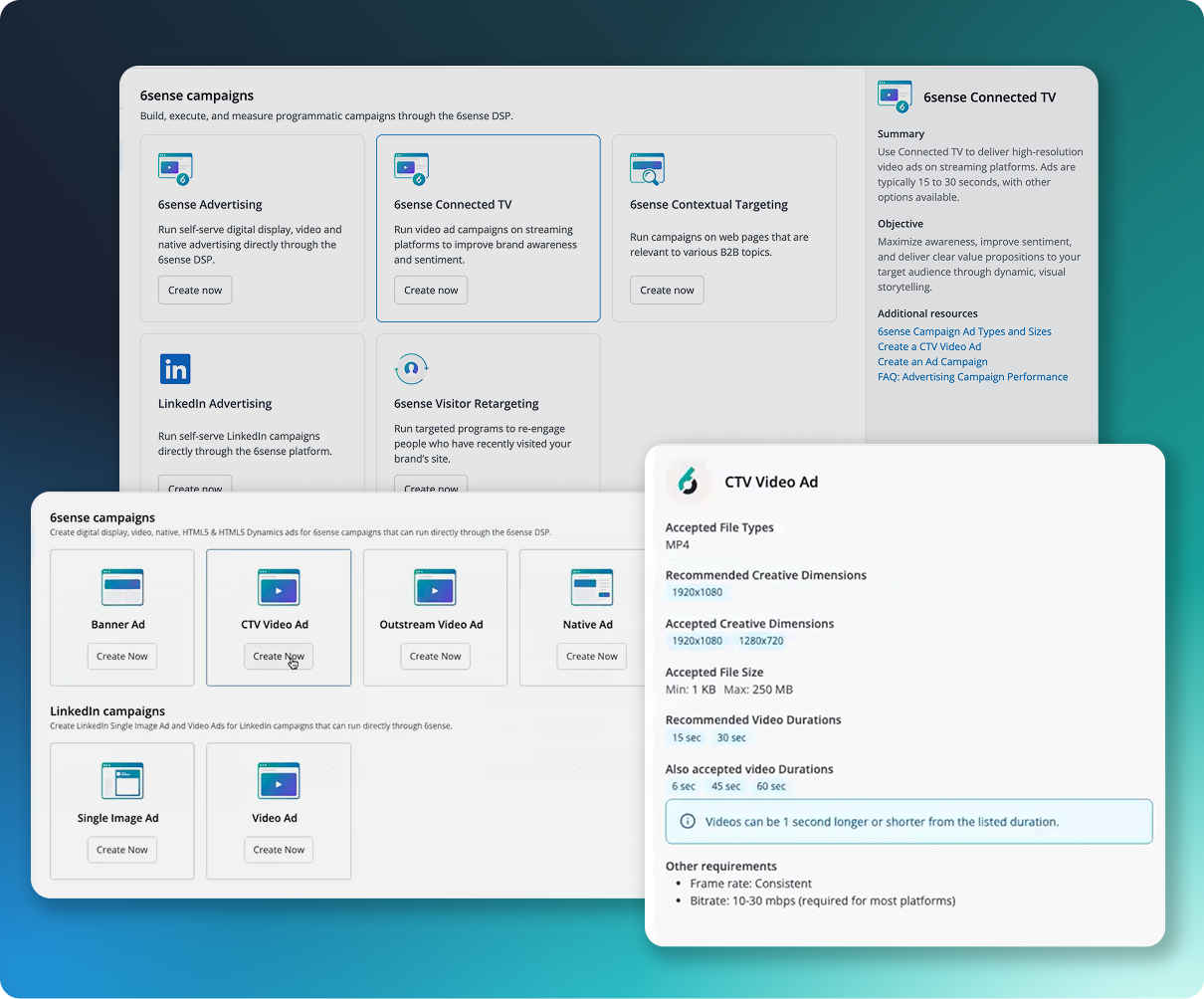 6sense now supports Connected TV