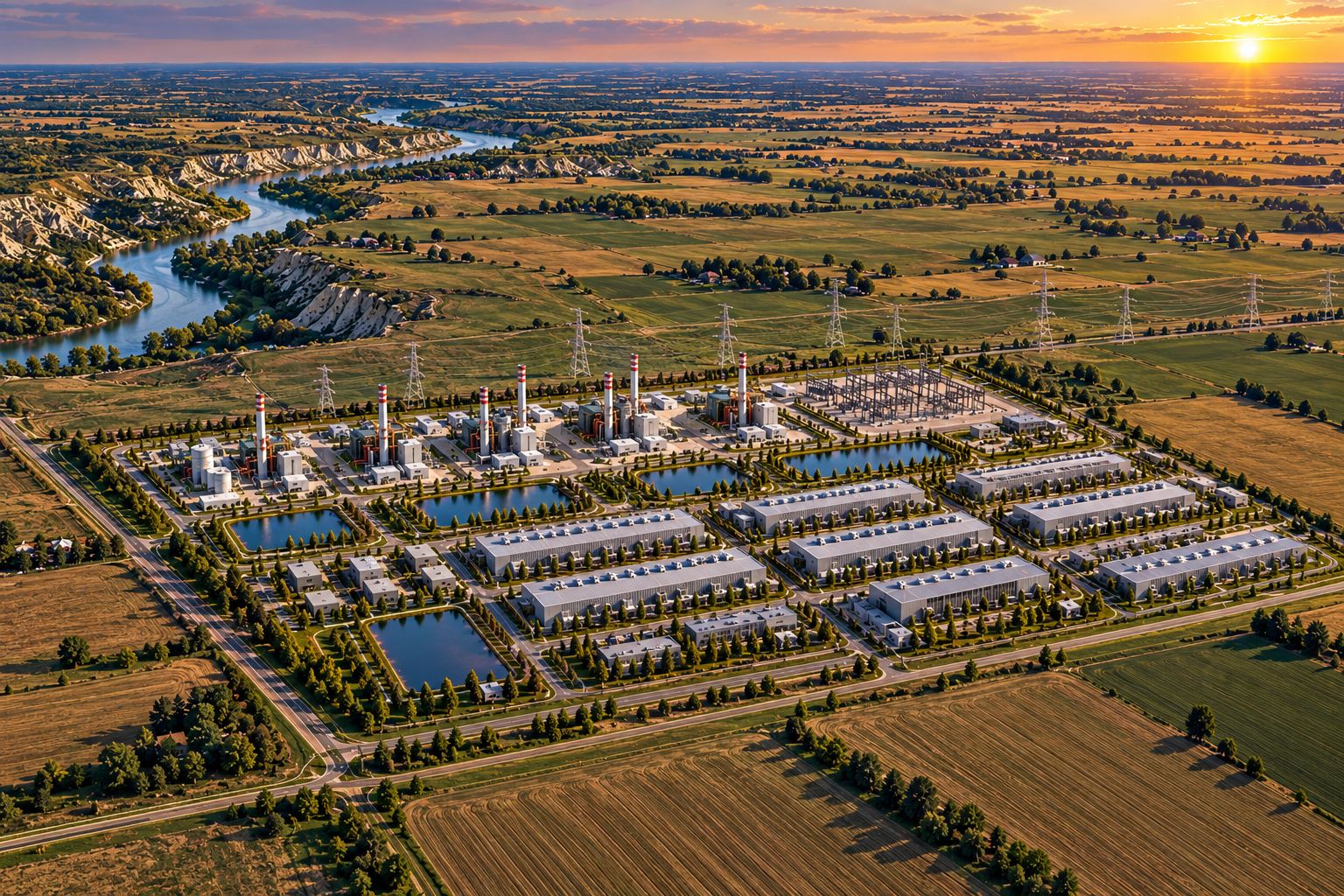 The Nexus East Energy Campus site in Cypress County, Alberta