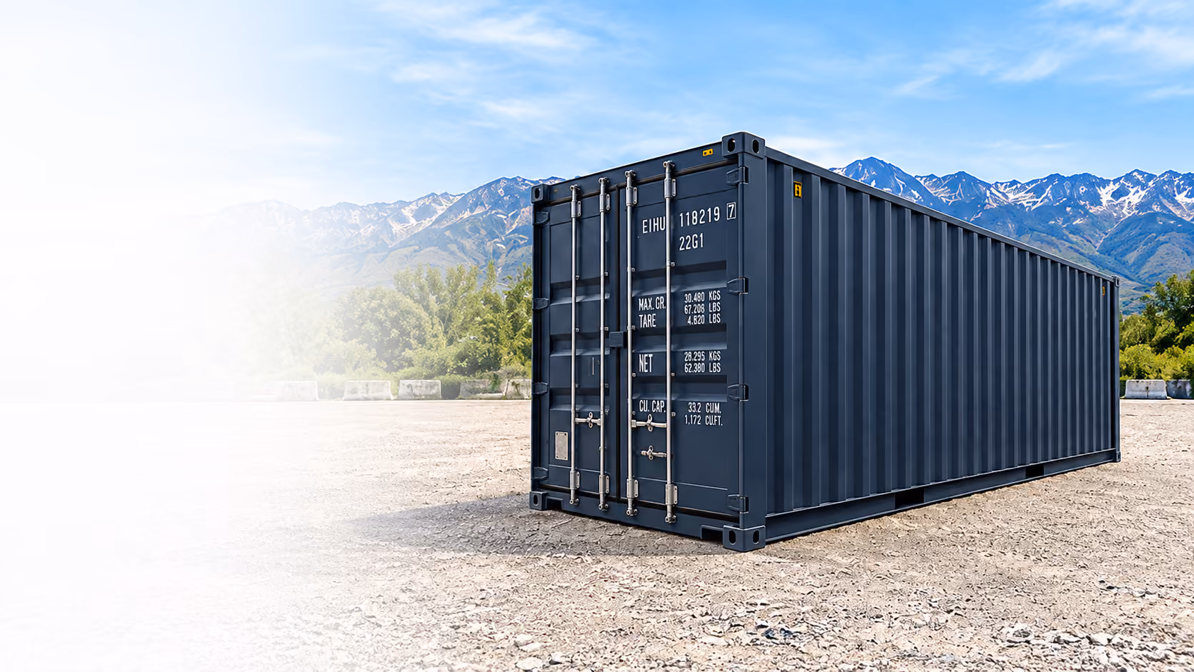 Shipping container rental in Utah