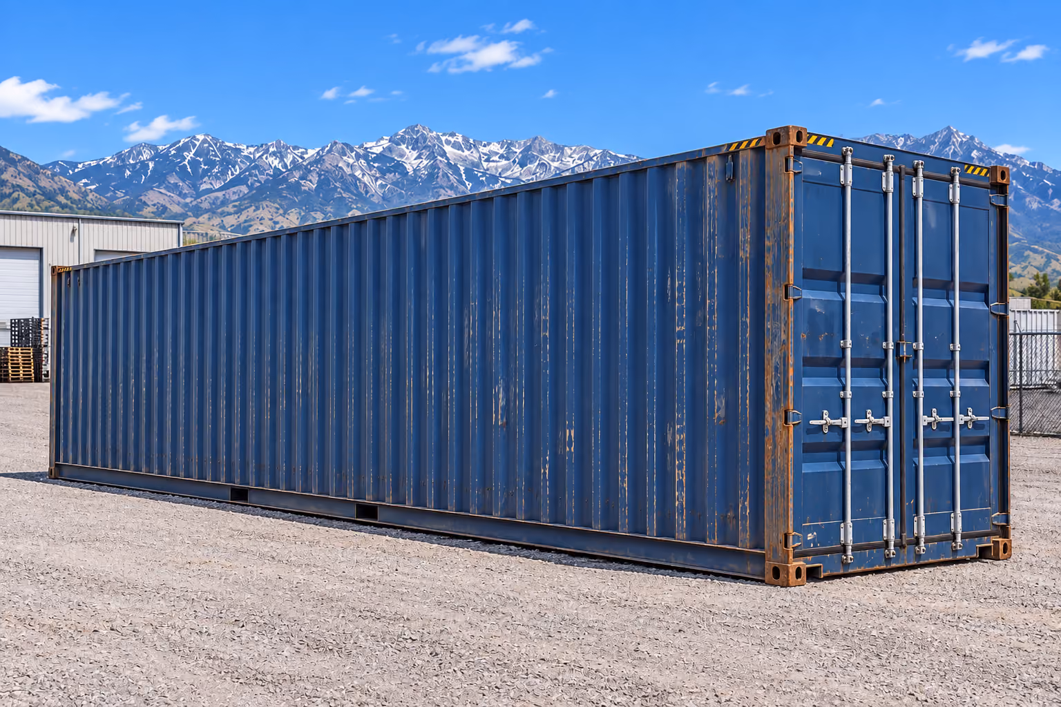 Used shipping container in Utah