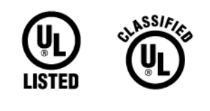 UL Listed certification mark
