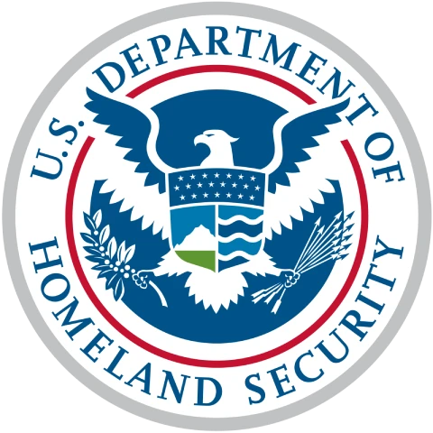 Seal of the U.S. Department of Homeland Security.
