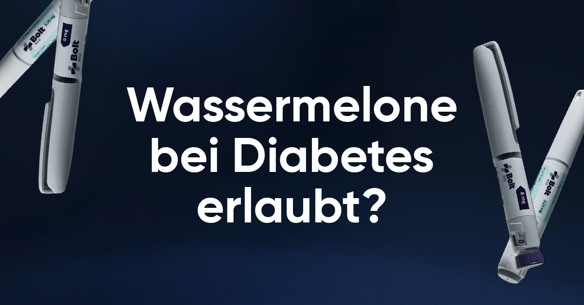 wassermelone bei diabetes 2 essen
