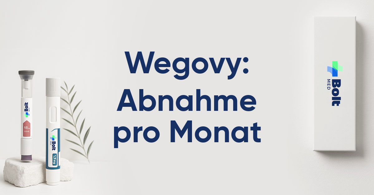 wegovy abnahme pro monat