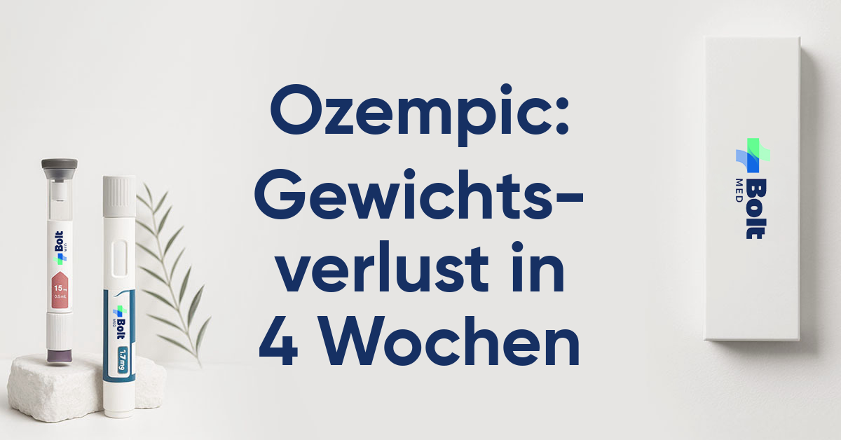 ozempic wieviel gewichtsverlust in 4 wochen