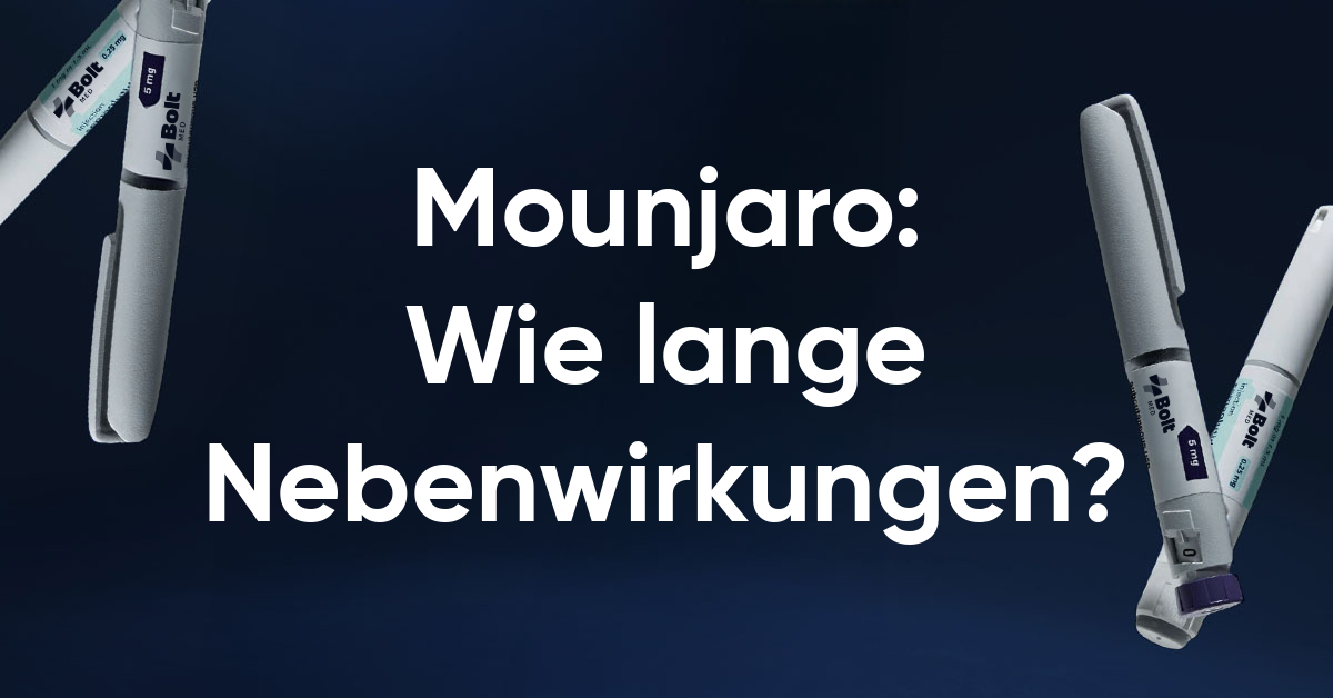 mounjaro nebenwirkungen wie lange