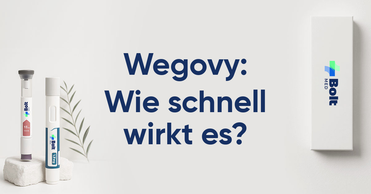wie schnell wirkt wegovy