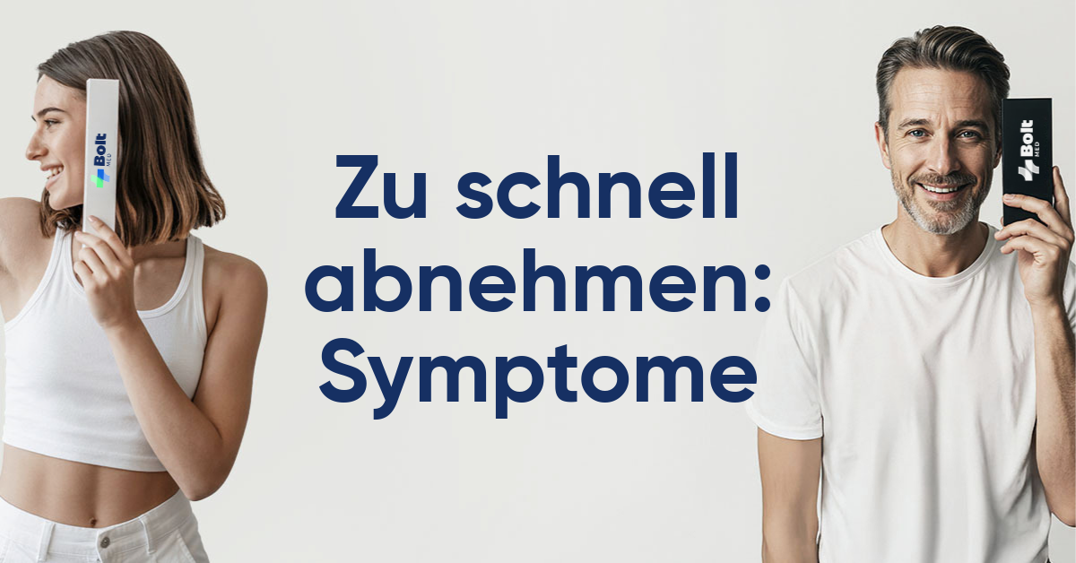 zu schnelles abnehmen symptome