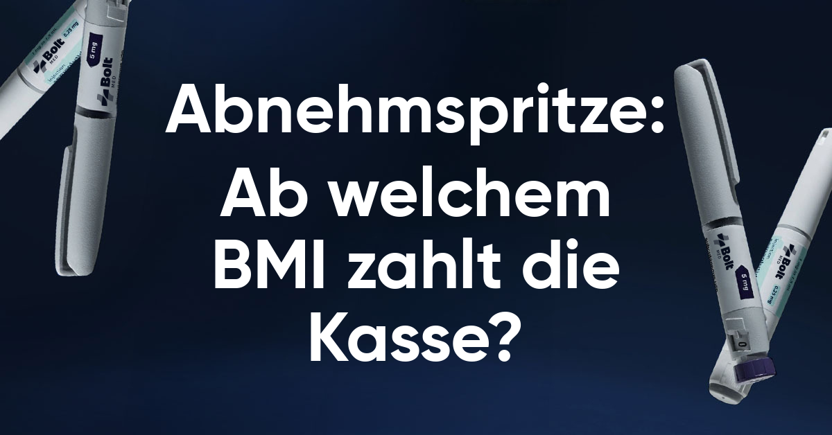 ab welchem bmi zahlt die krankenkasse die abnehmspritze