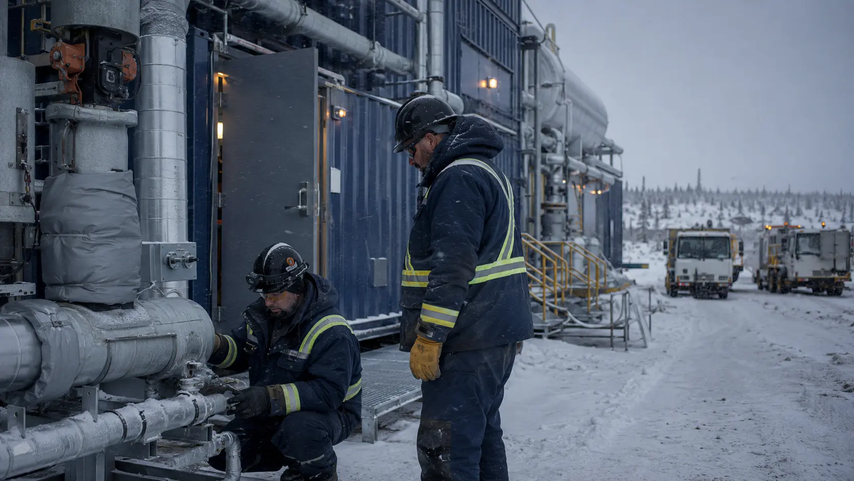 Northern mechanical work imagery