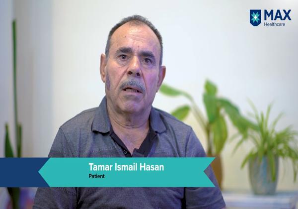 Tamar Ismail Hasan from Duhok after AVM resection in India with Dr. Arun Saroha.
