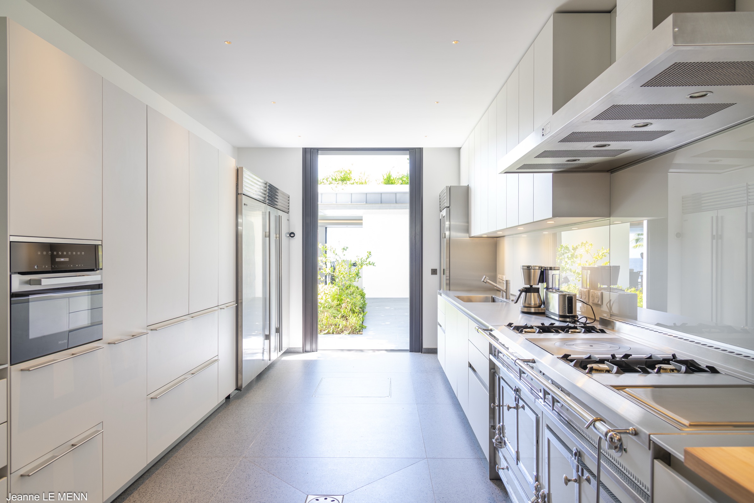 Villa R, villa contemporaine — La Pointe, Gustavia, Saint-Barthélemy — vue 4