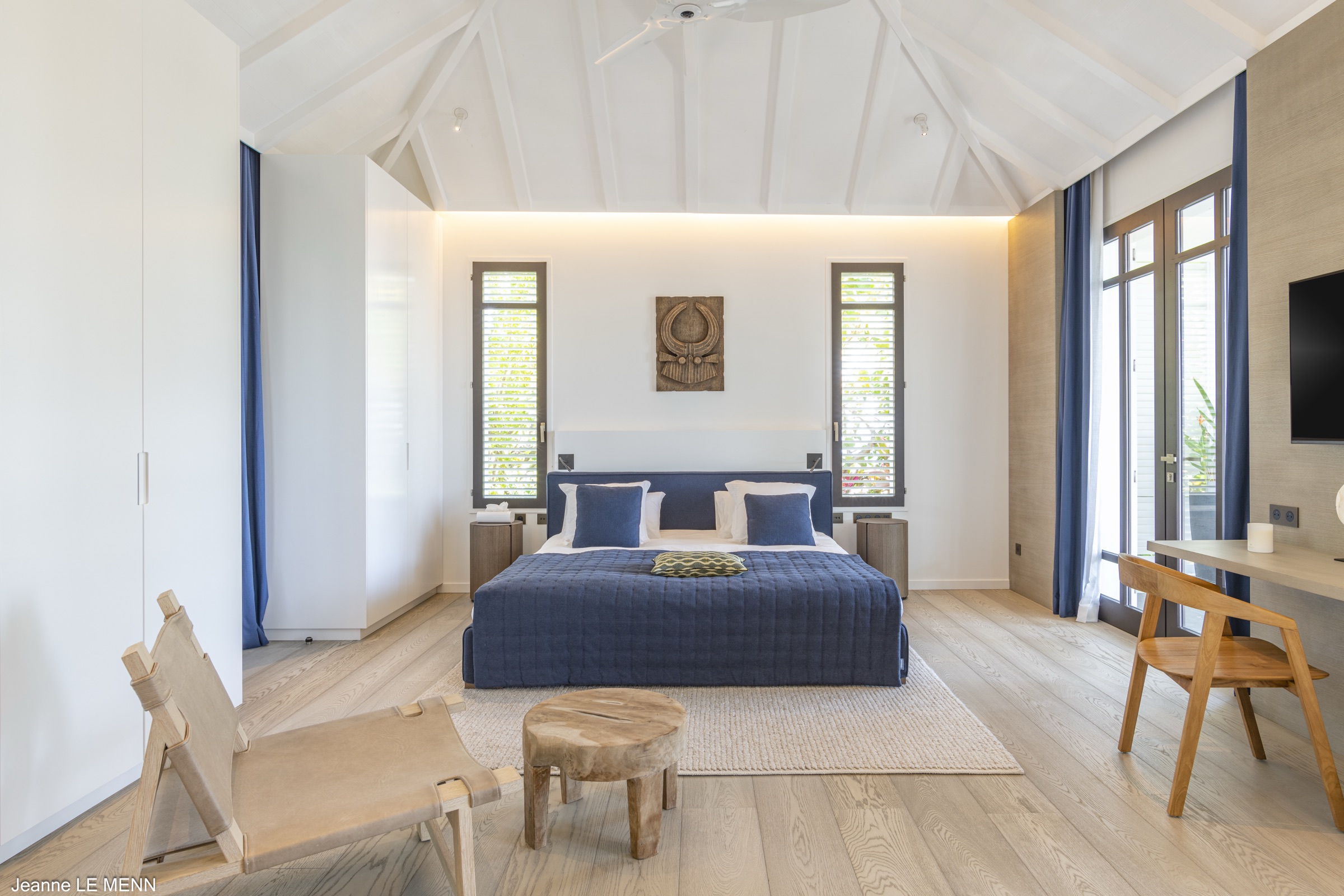 Villa R, villa contemporaine — La Pointe, Gustavia, Saint-Barthélemy — vue 6