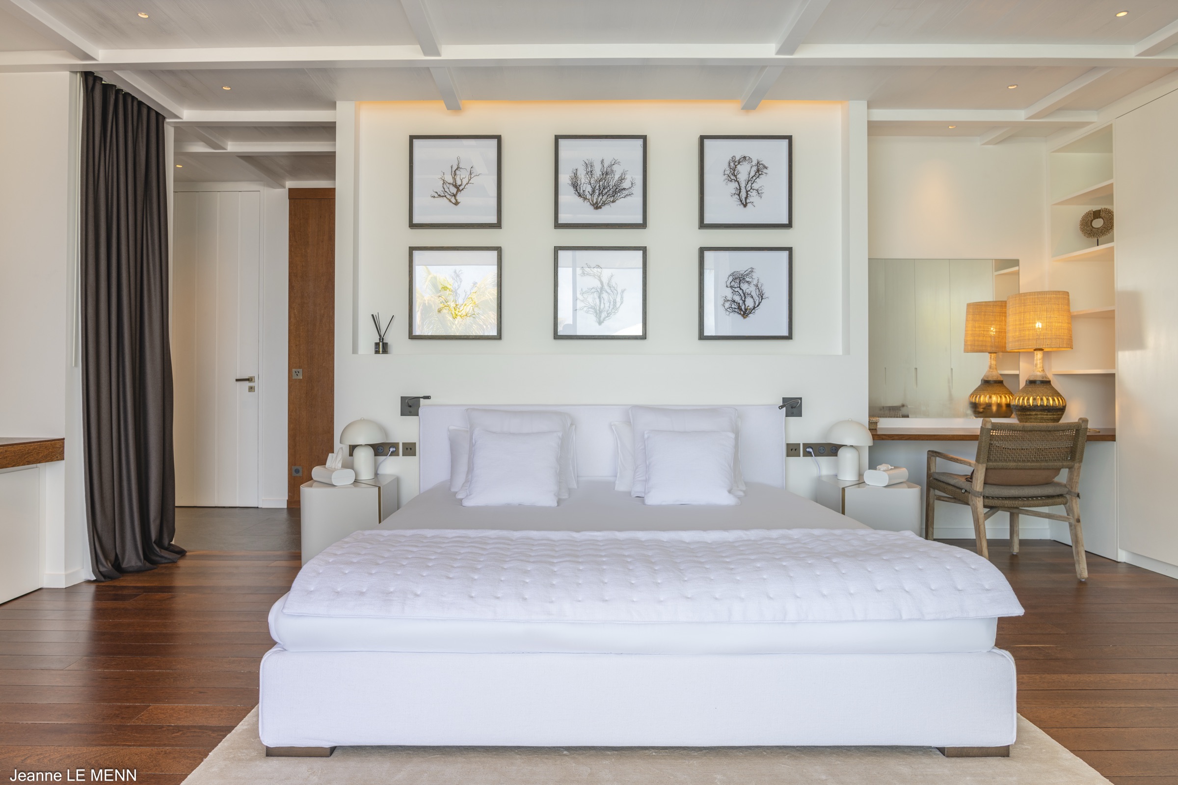 Villa R, villa contemporaine — La Pointe, Gustavia, Saint-Barthélemy — vue 5