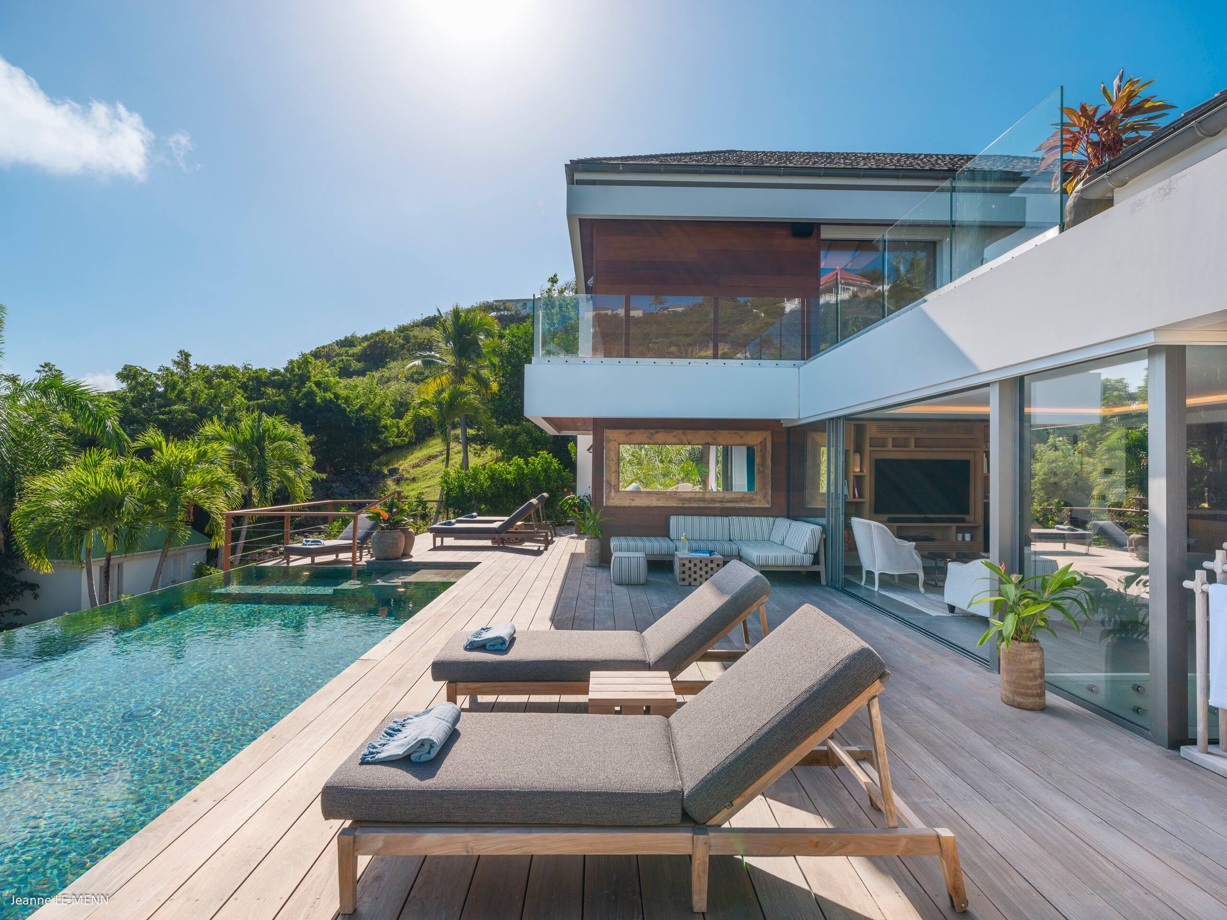 Villa BL2, villa contemporaine — Grand Cul-de-Sac, Saint-Barthélemy