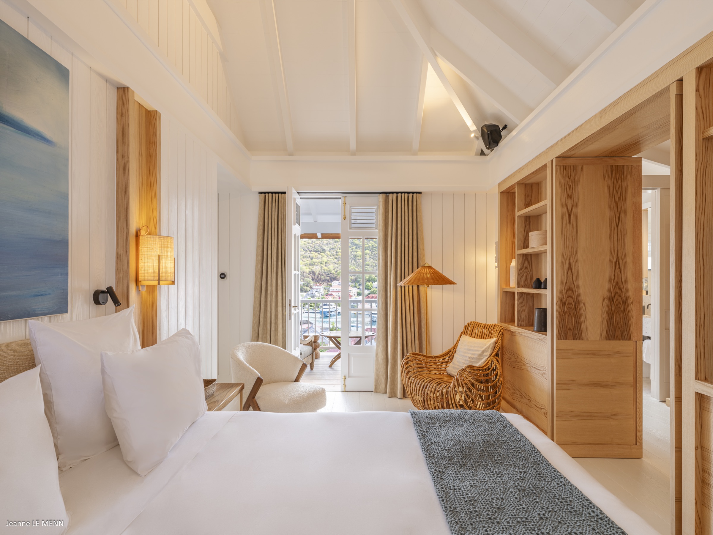 Villa H, villa créole — La Pointe, Gustavia, Saint-Barthélemy — vue 10