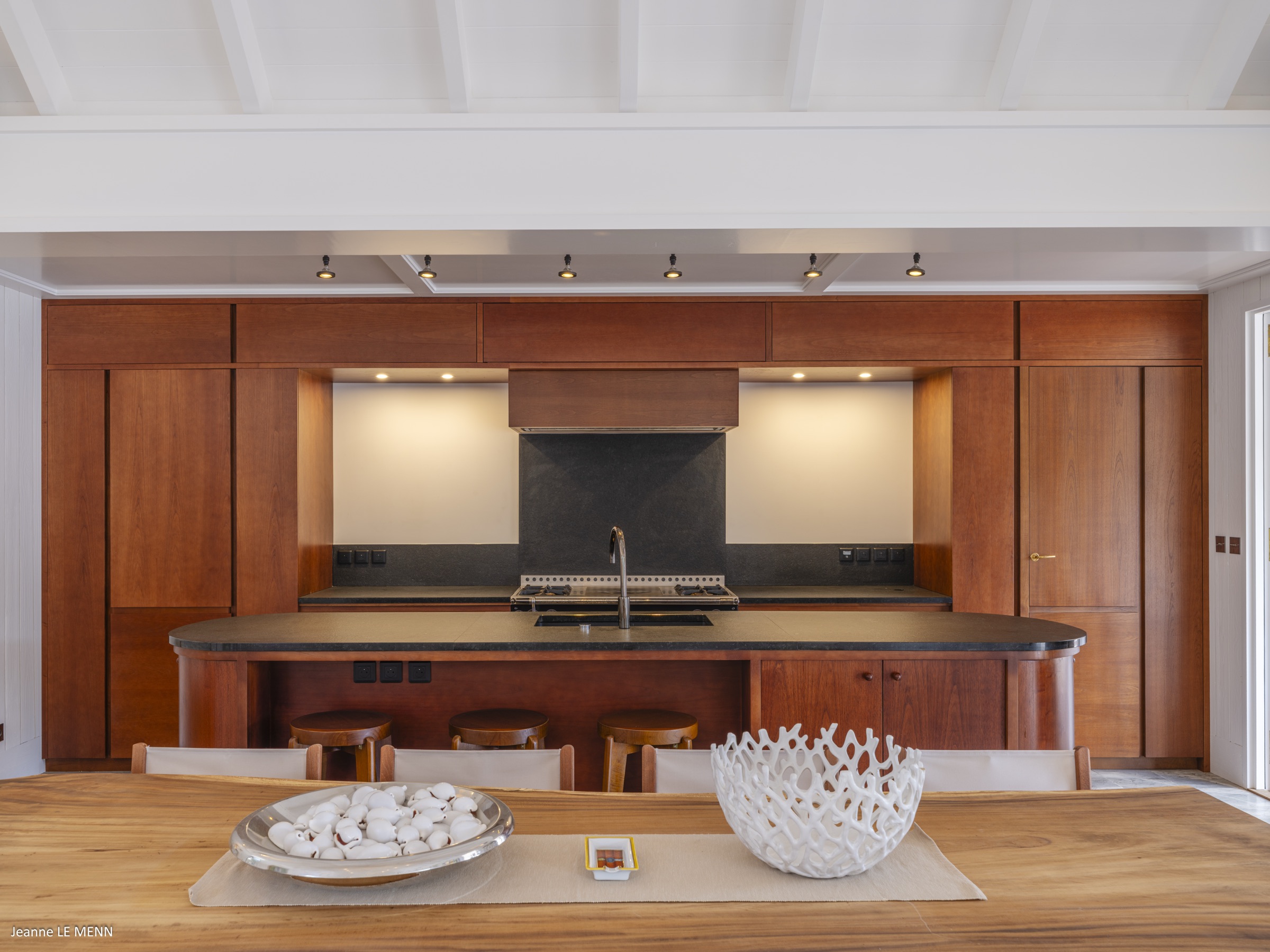 Villa H, villa créole — La Pointe, Gustavia, Saint-Barthélemy — vue 8