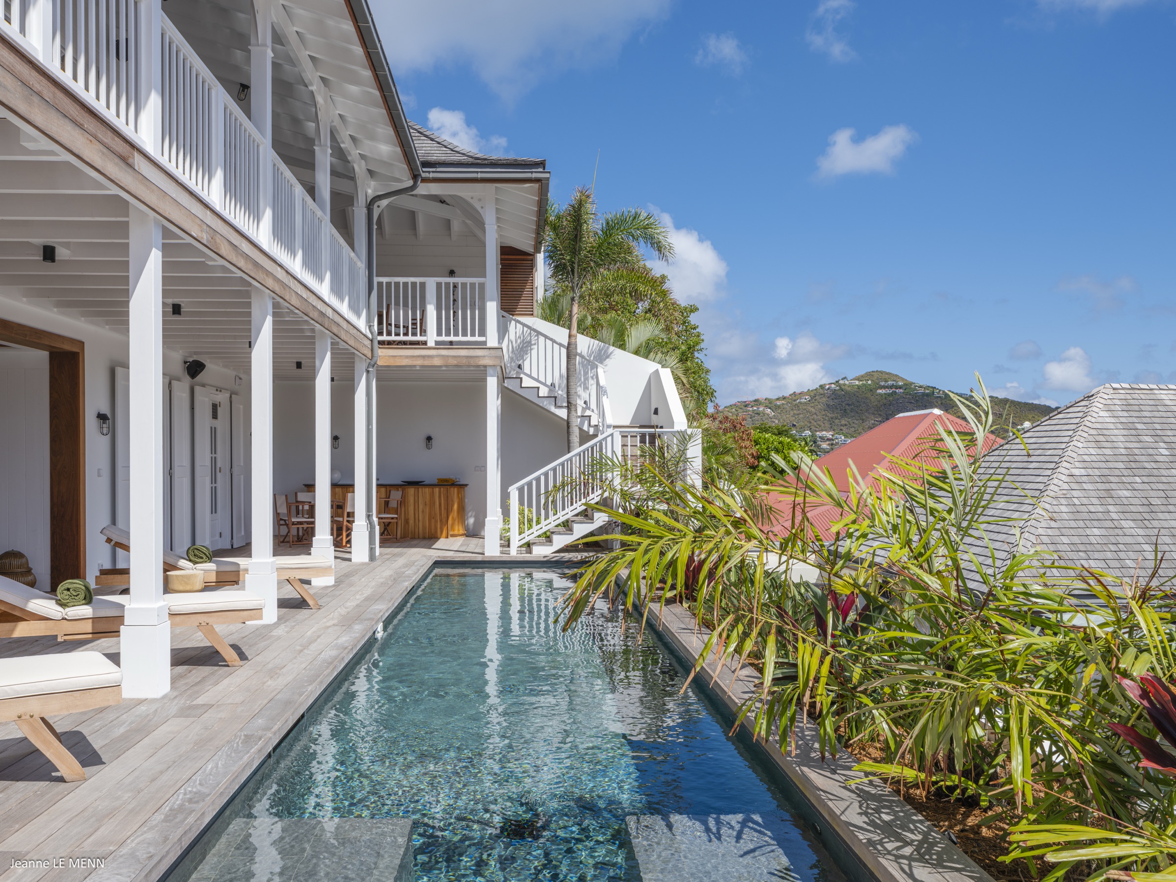 Villa H, villa créole — La Pointe, Gustavia, Saint-Barthélemy