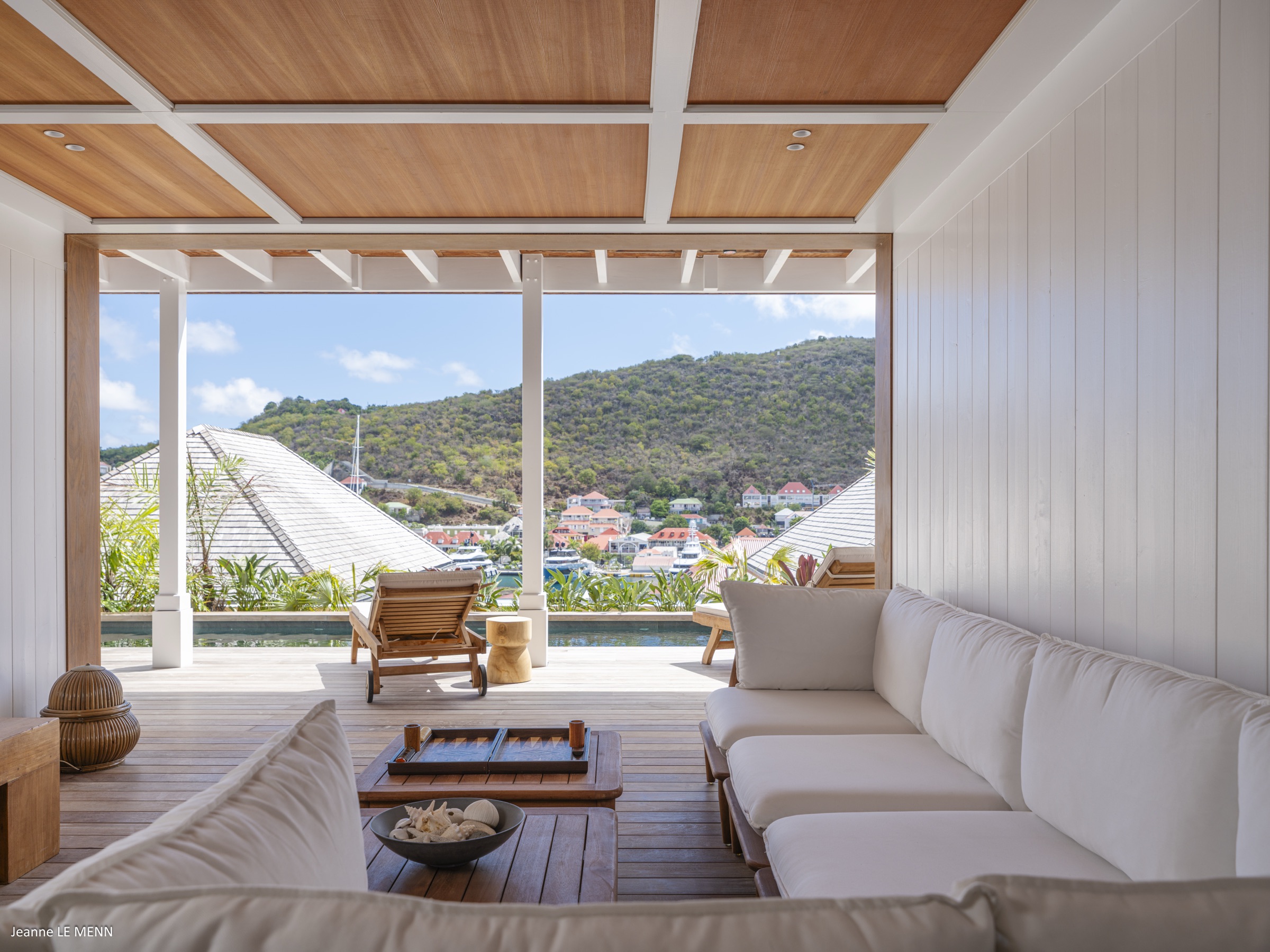 Villa H, villa créole — La Pointe, Gustavia, Saint-Barthélemy — vue 6