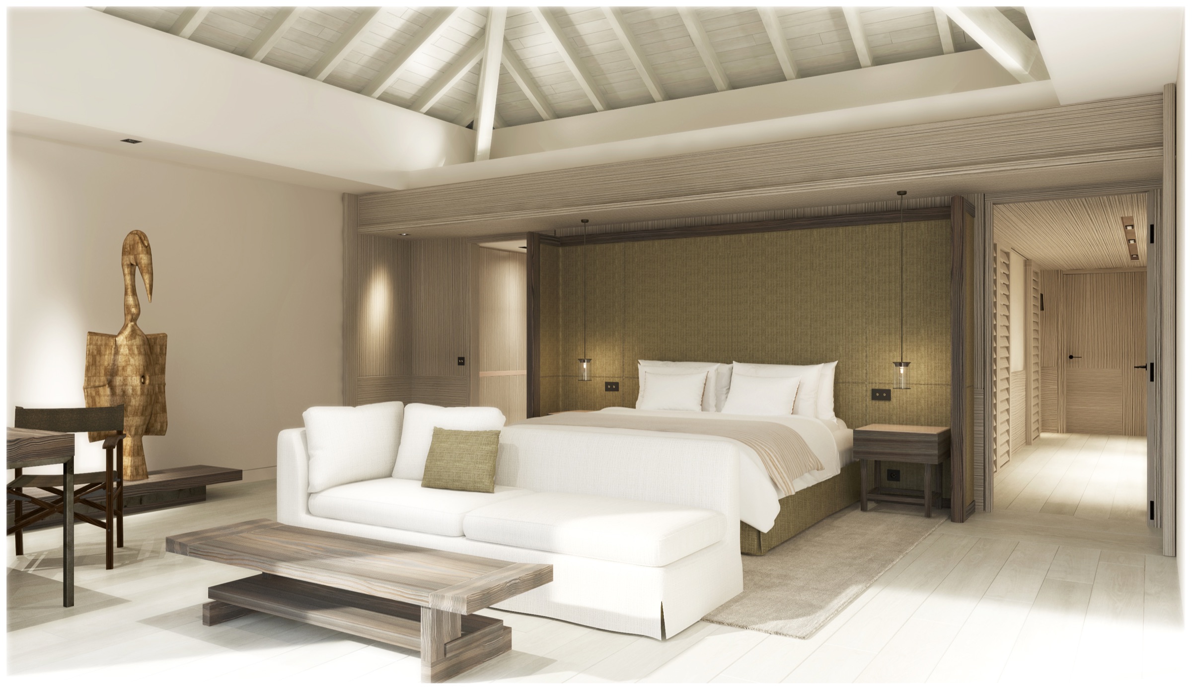 Villa A, villa contemporaine — La Pointe, Gustavia, Saint-Barthélemy — vue 6