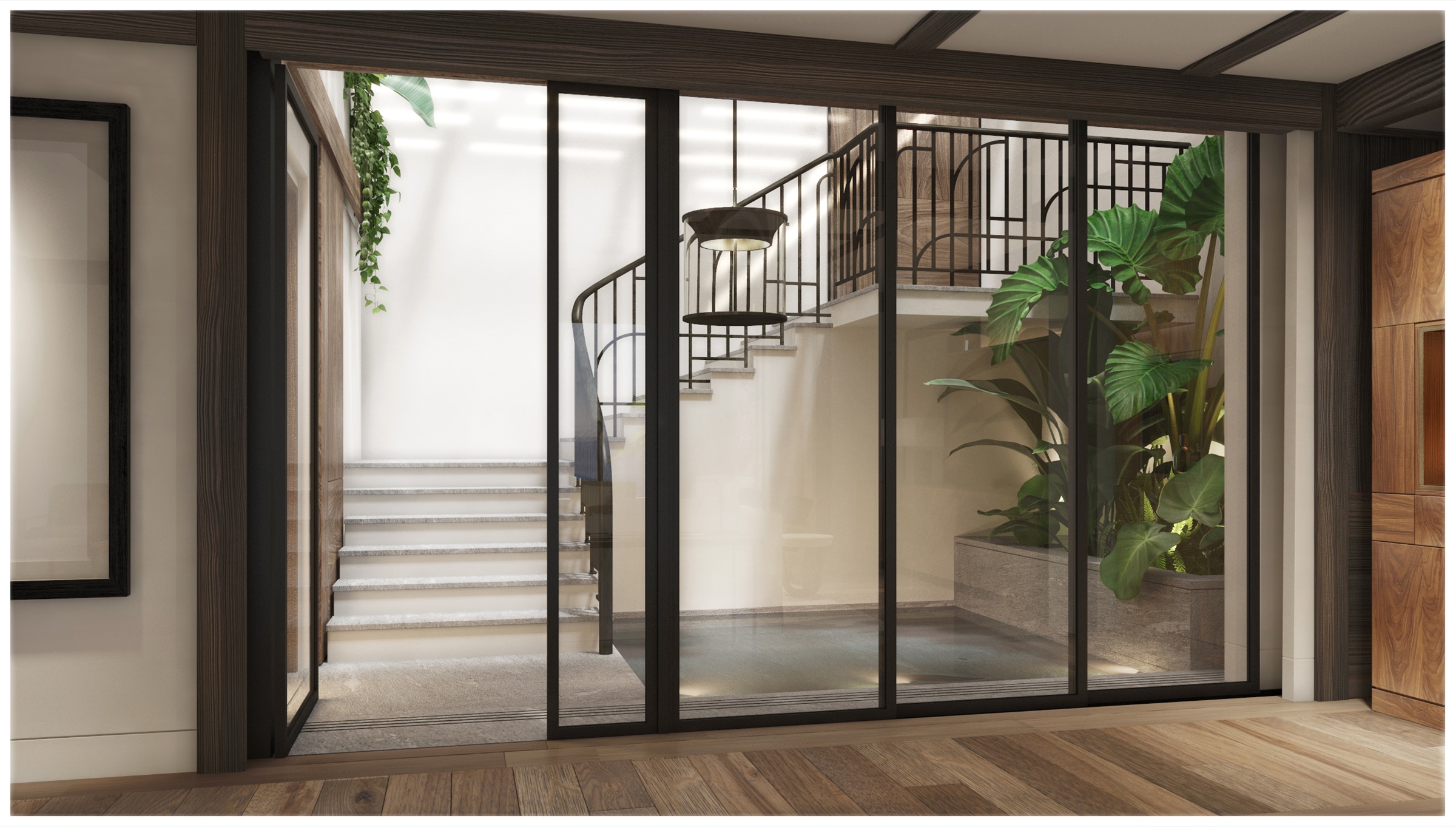 Villa A, villa contemporaine — La Pointe, Gustavia, Saint-Barthélemy — vue 9