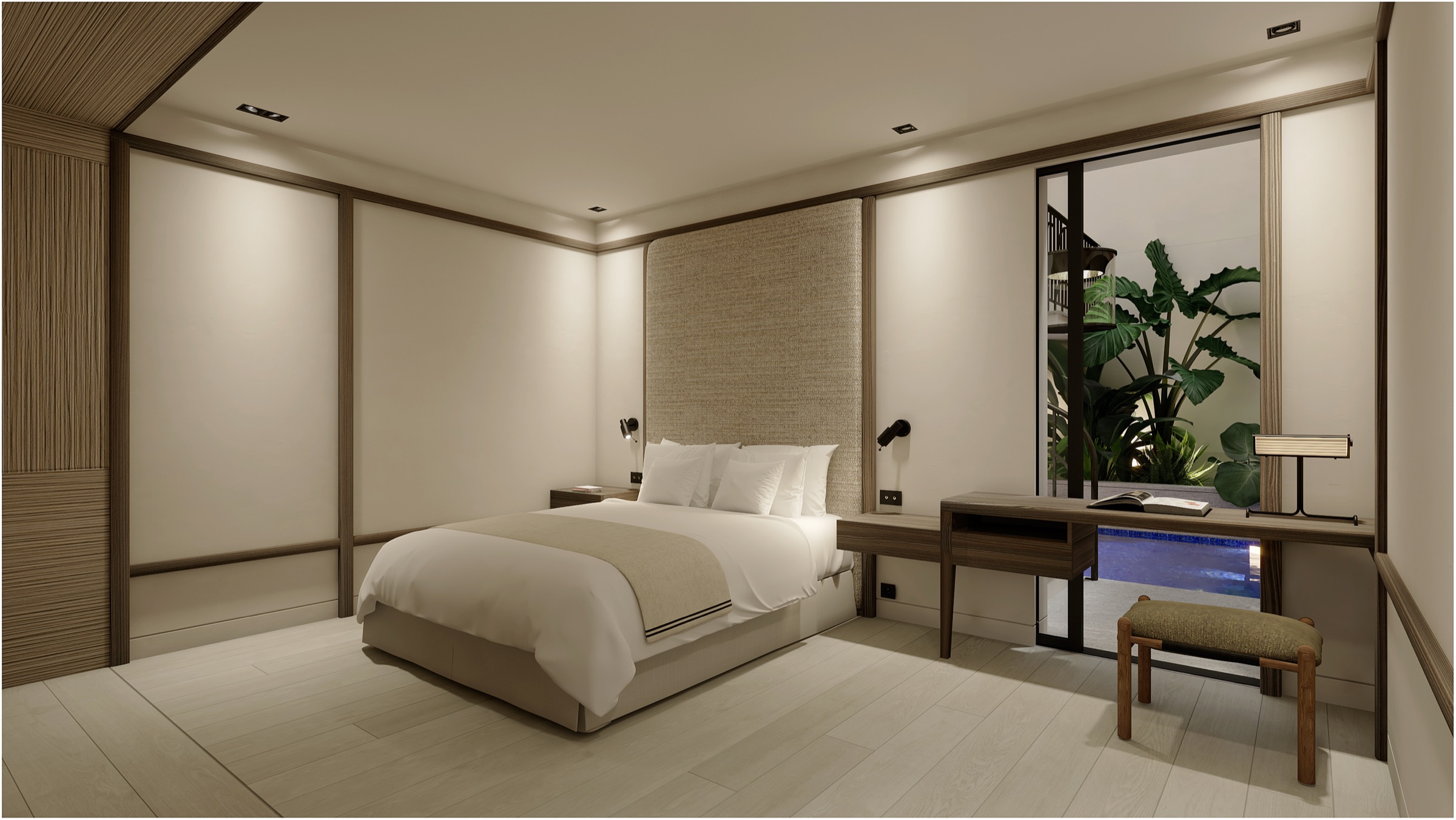 Villa A, villa contemporaine — La Pointe, Gustavia, Saint-Barthélemy — vue 7