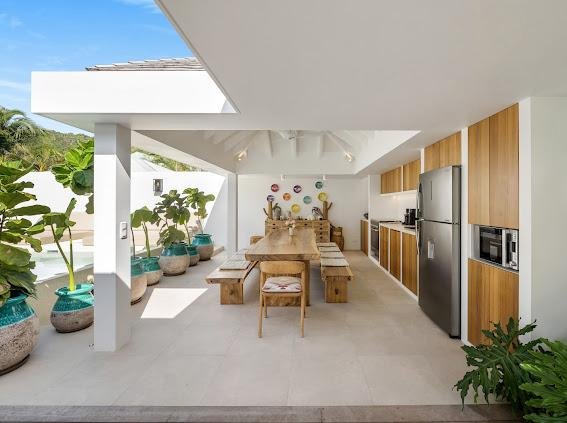 Villa E, villa contemporaine — Grand Fond, Saint-Barthélemy — vue 4