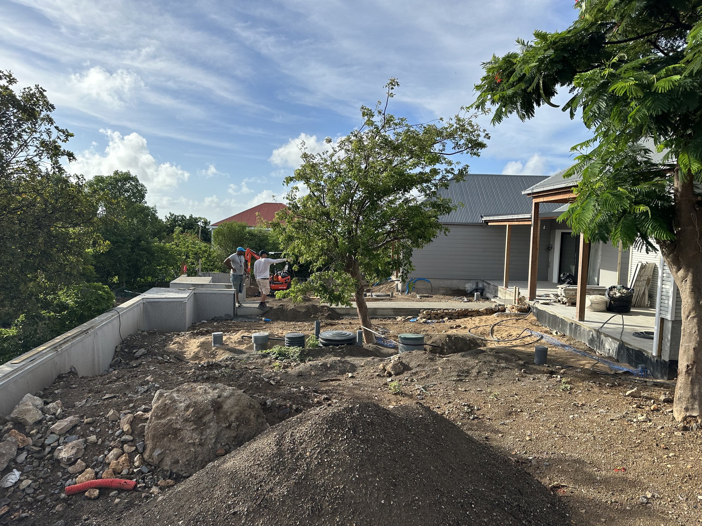 Maisons B, ensemble de maisons — Lurin, Saint-Barthélemy — vue 2