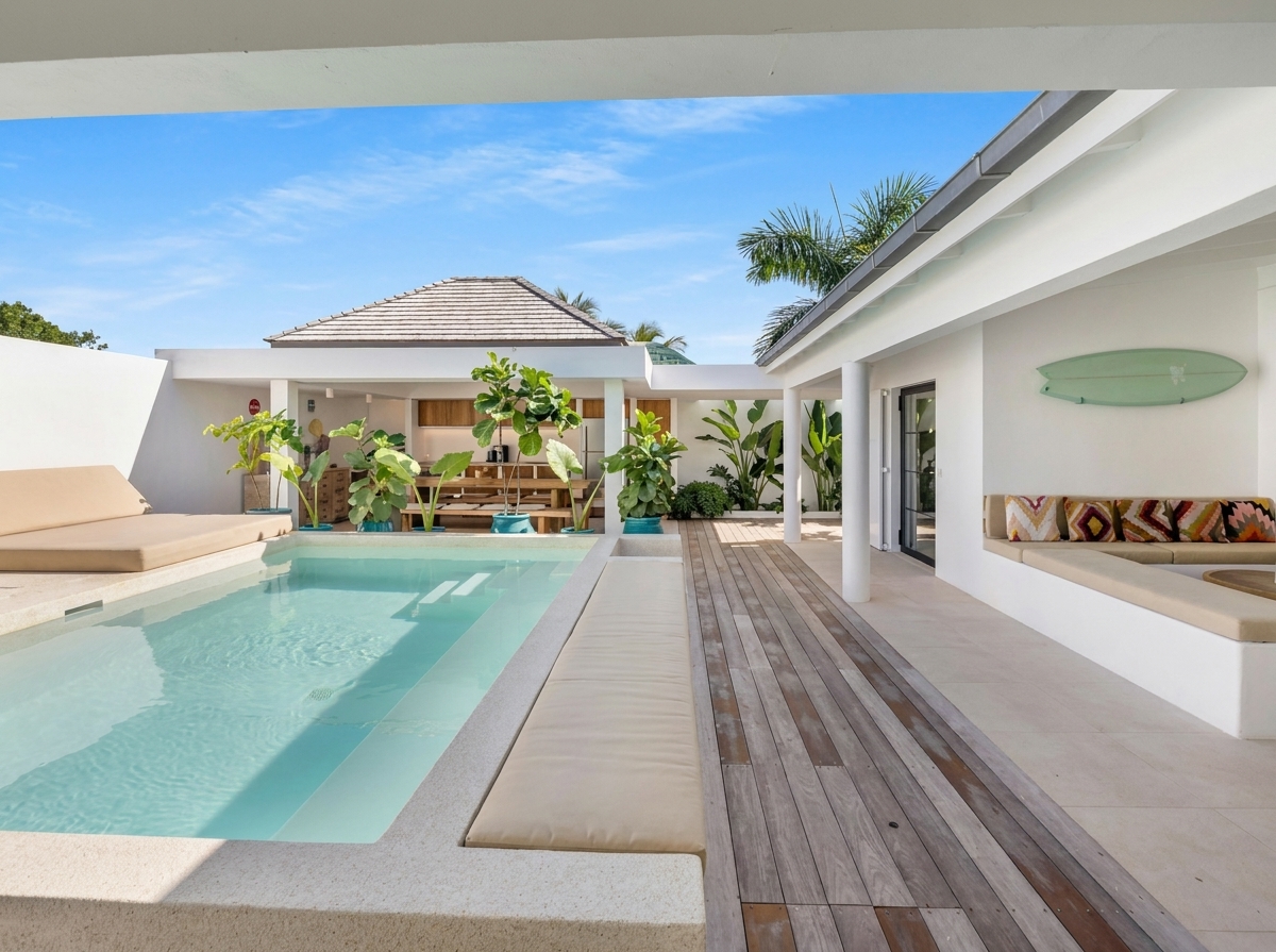 Villa E, villa contemporaine — Grand Fond, Saint-Barthélemy