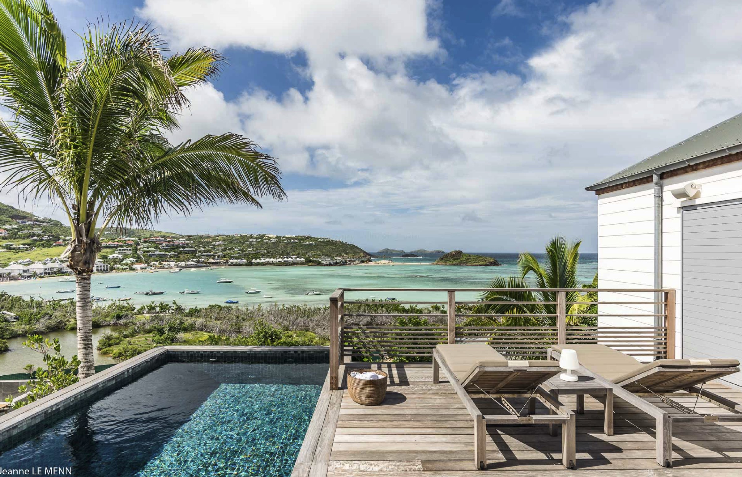 Villa PF, villa contemporaine — Grand Cul-de-Sac, Saint-Barthélemy