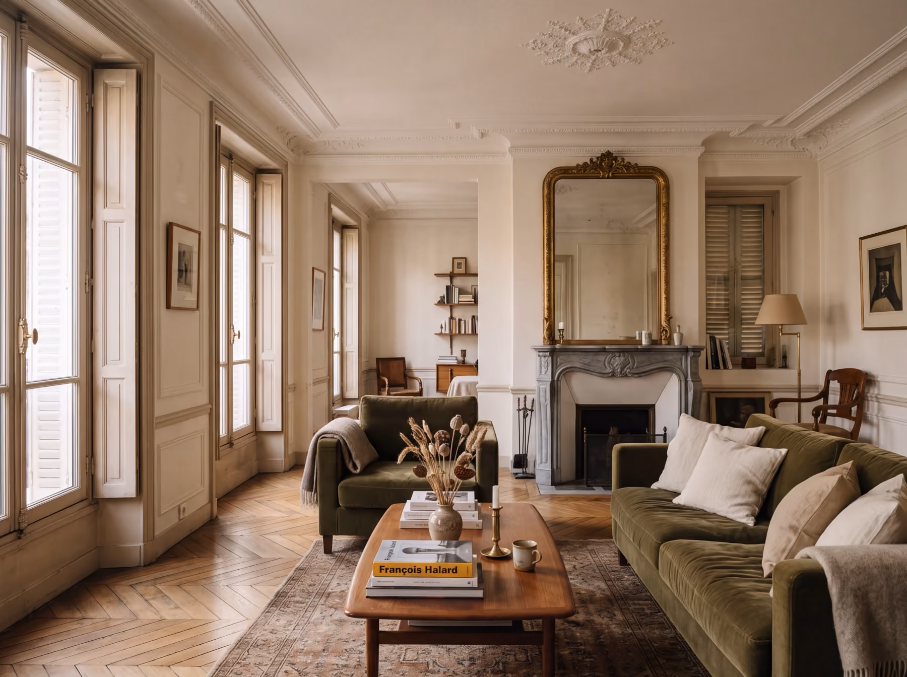 Salon d’un appartement urbain