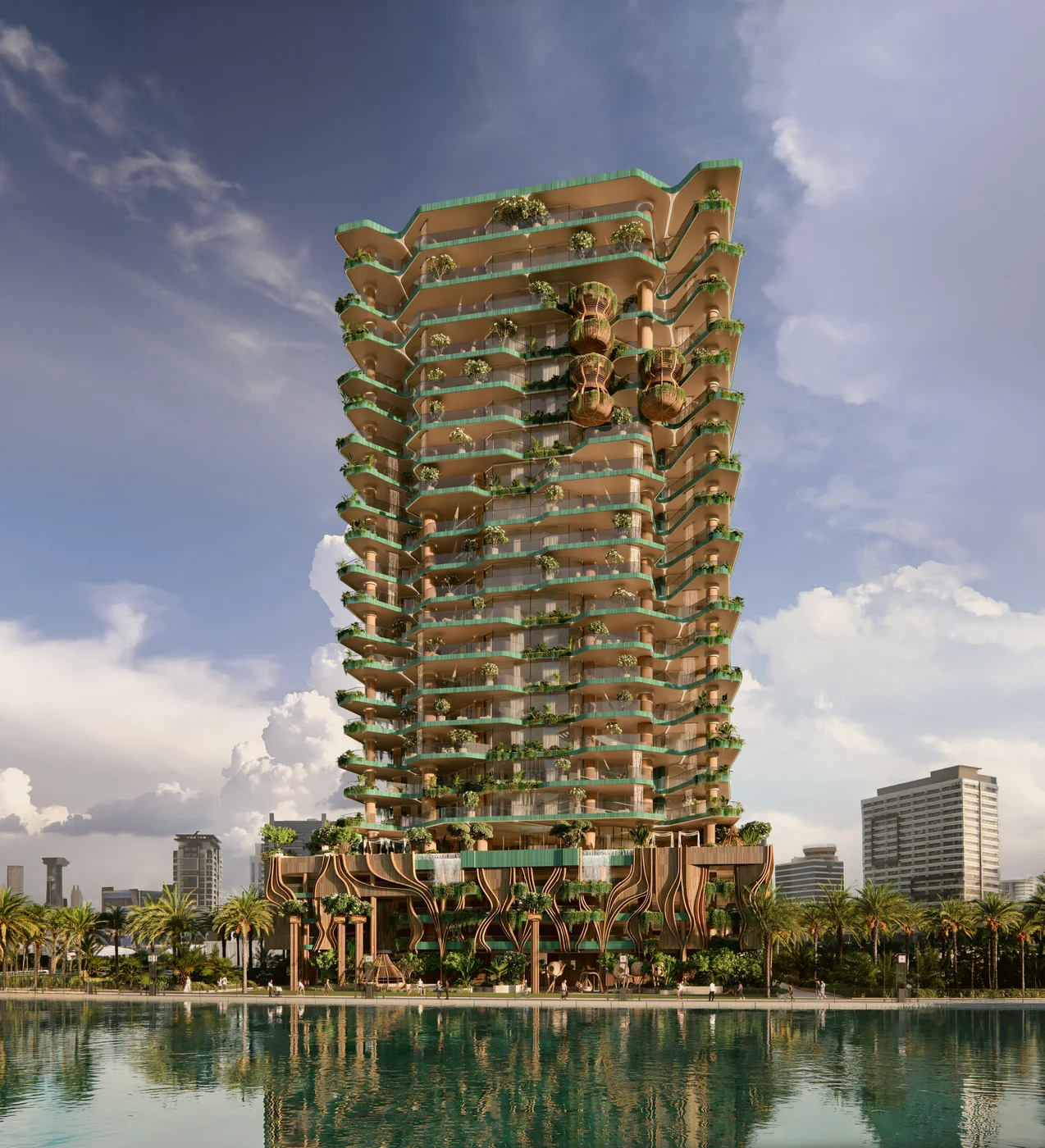 Eywa Tree of Life · Dubai Water Canal