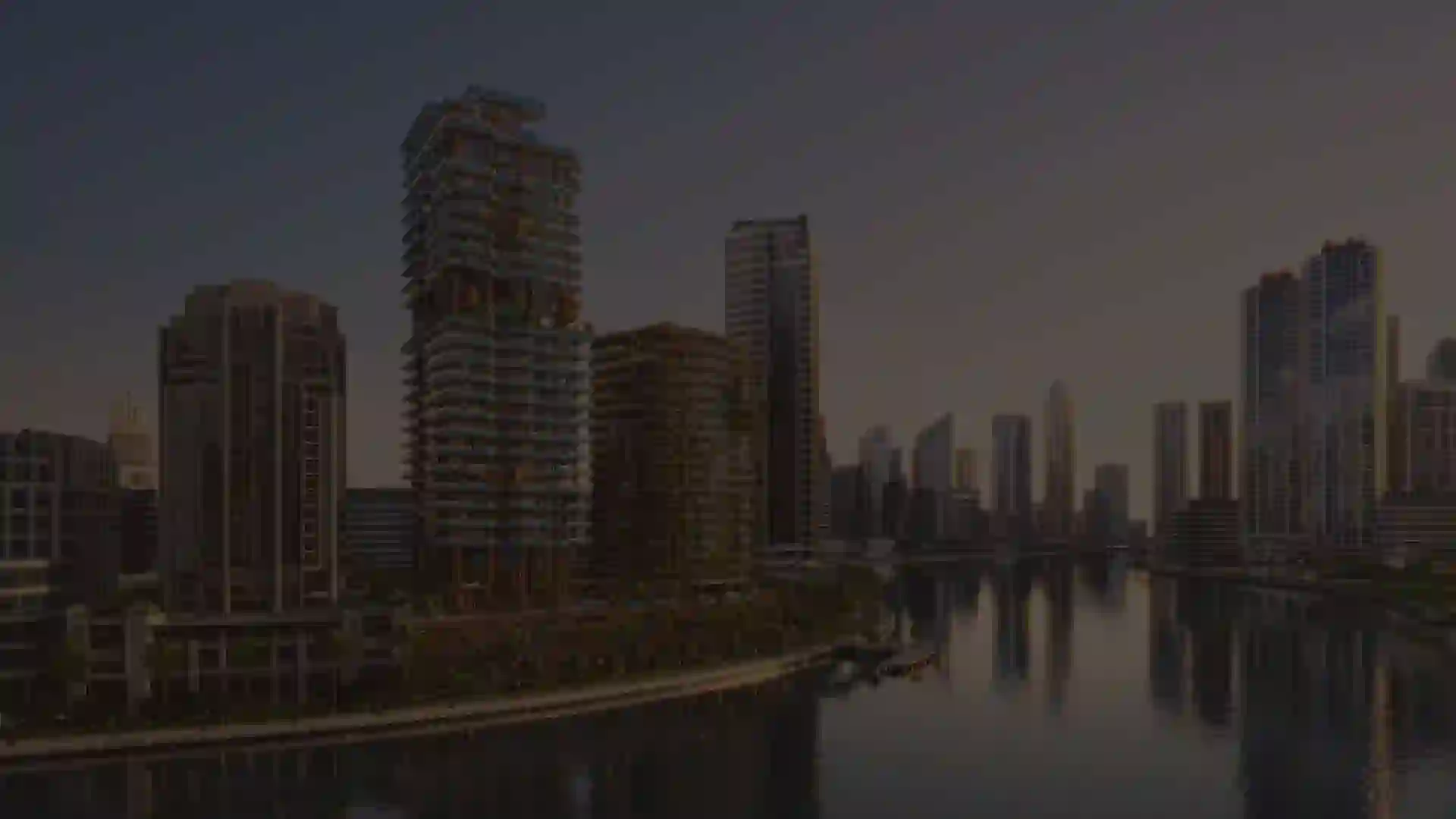 Eywa Way of Water waterfront skyline