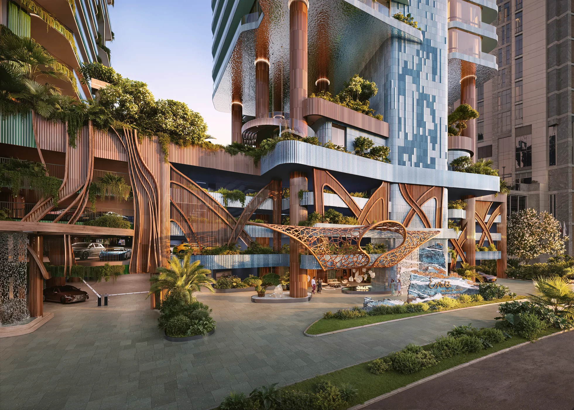 Waterfront Elevation