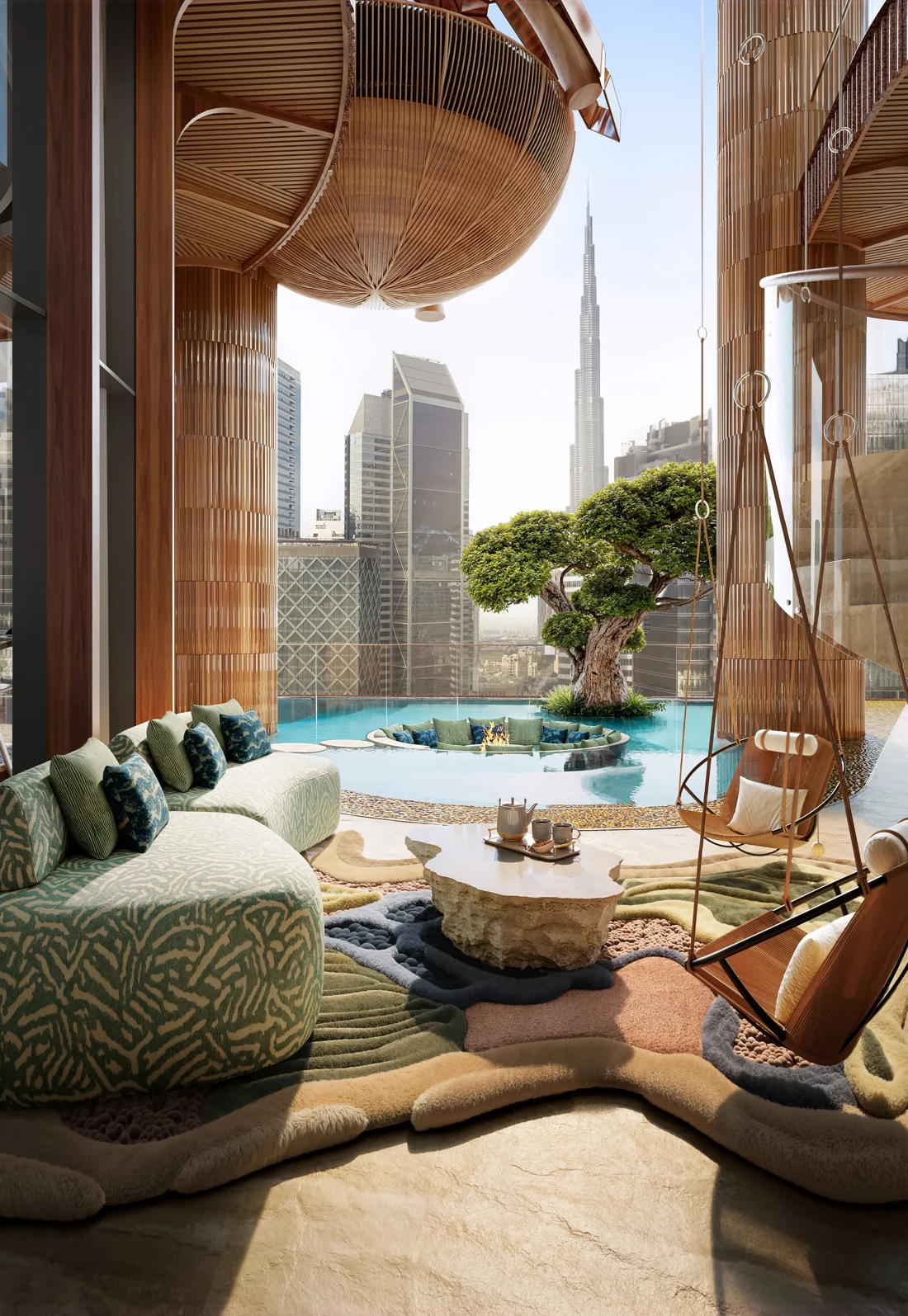 Dubai tower architecture and design
