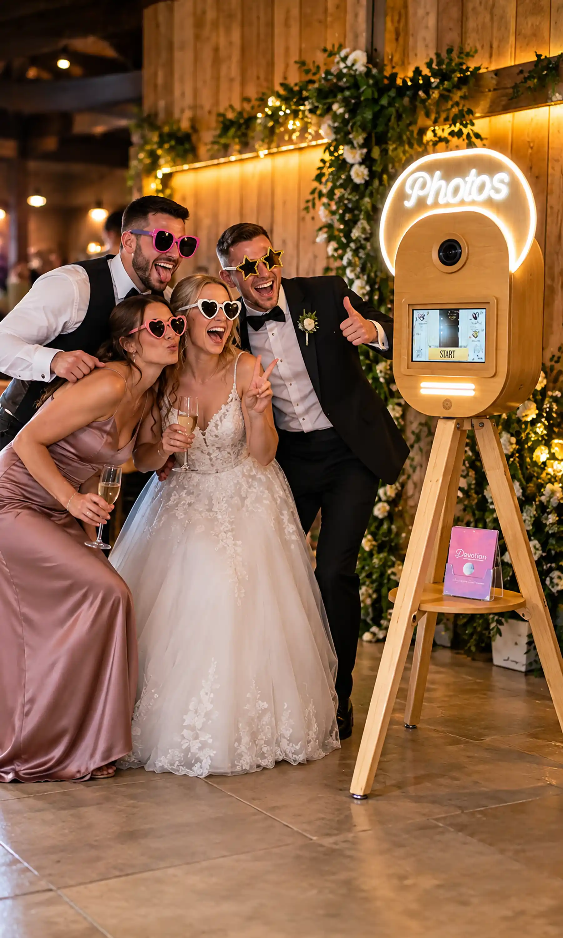 Oak Selfie Pod