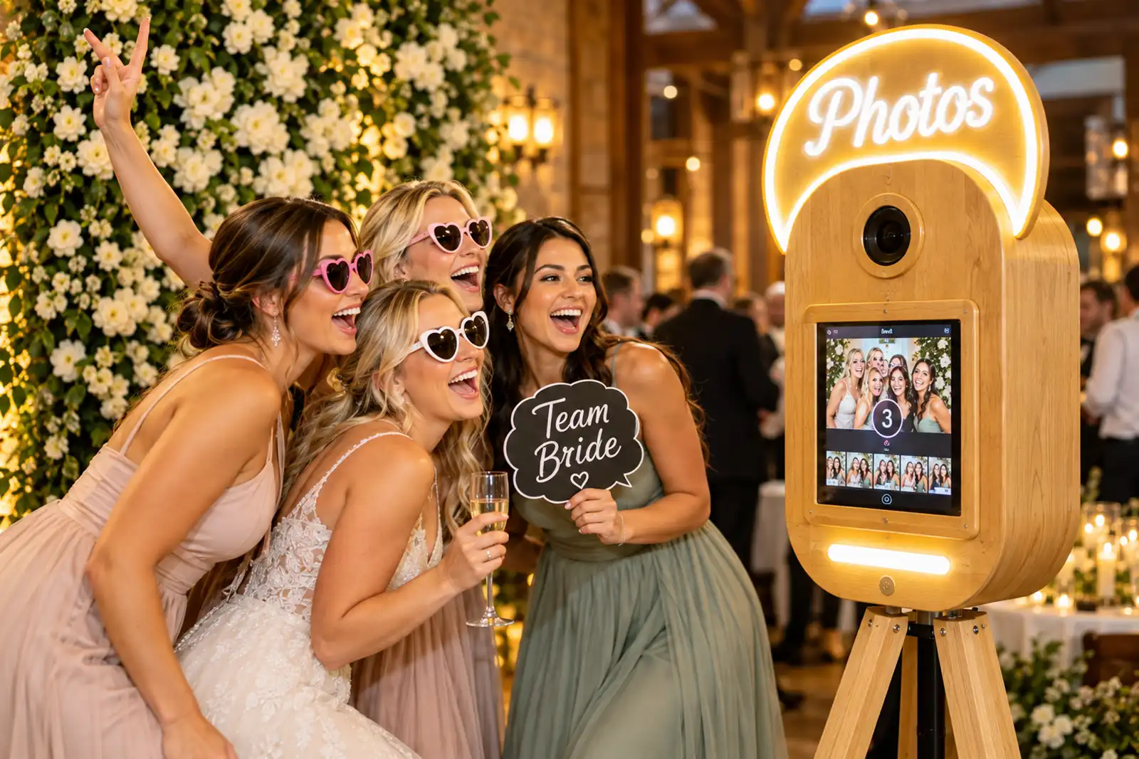 Oak Selfie Pod